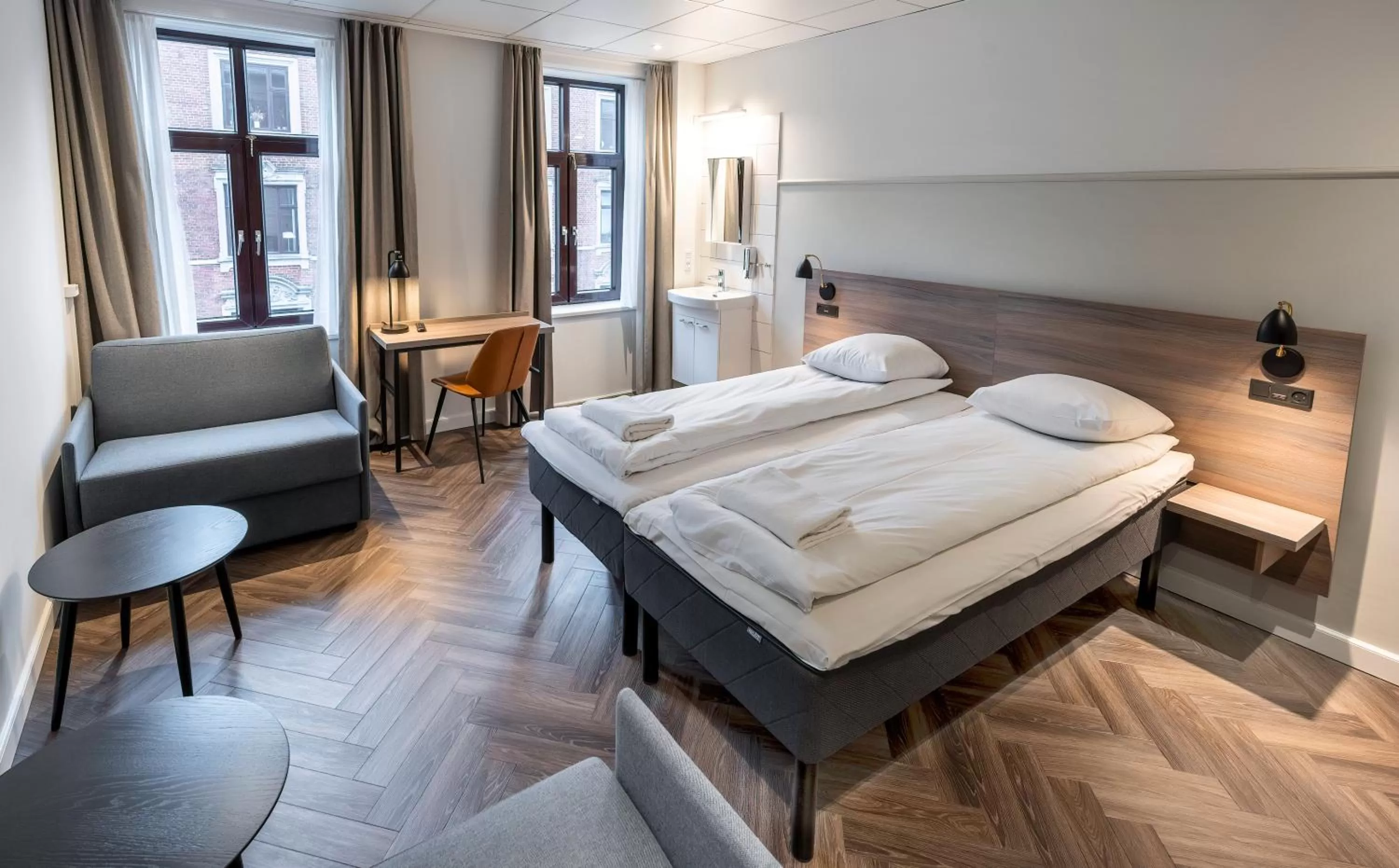 Photo of the whole room, Bed in Go Hotel Saga