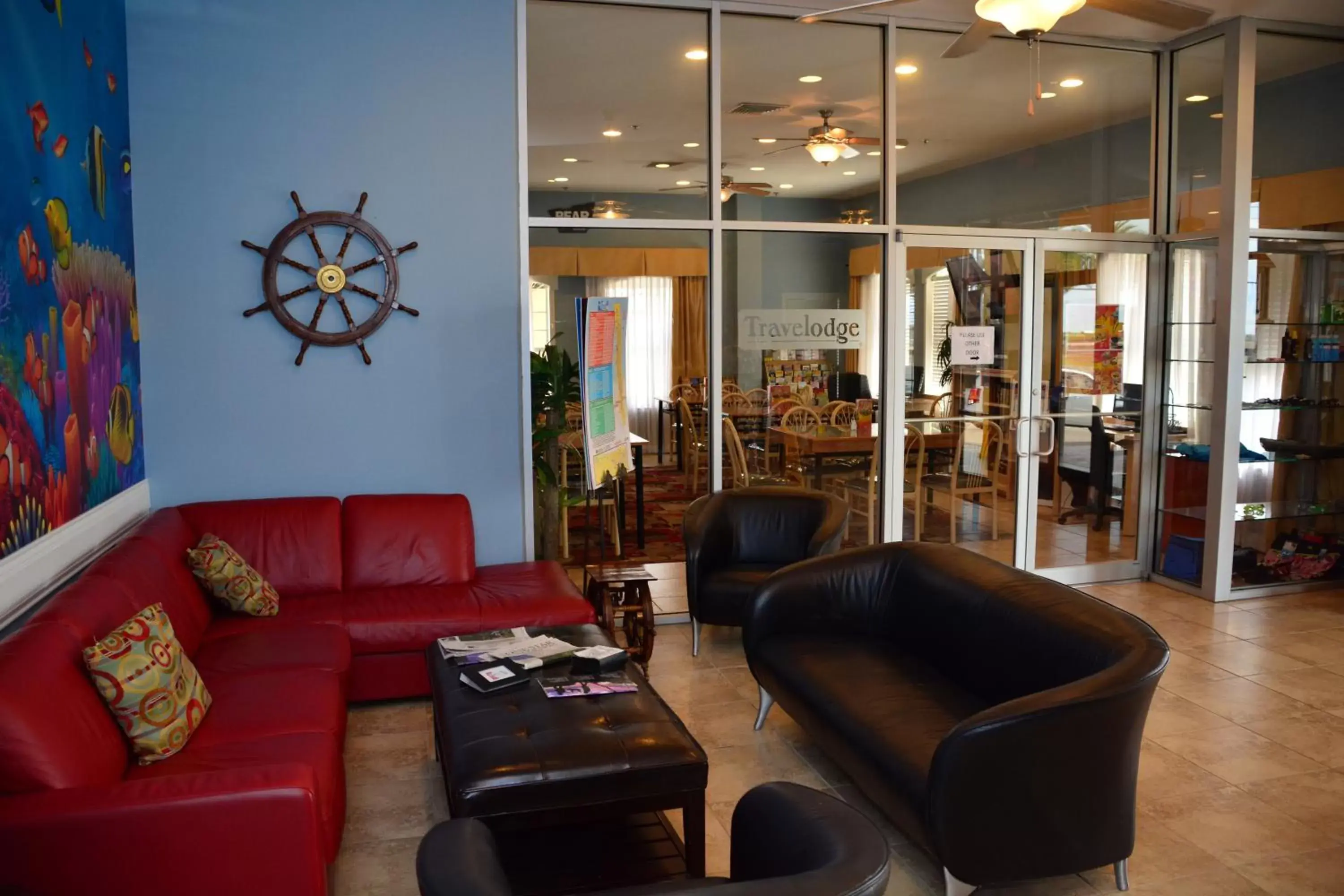 Lobby or reception in Ramada by Wyndham & Suites South Padre Island Lobby or reception in Ramada by Wyndham & Suites South Padre Island