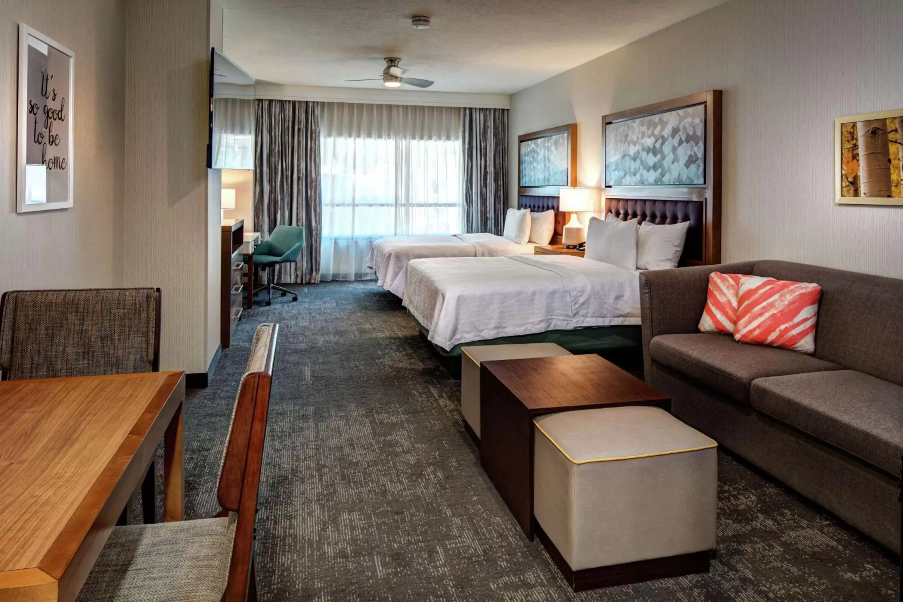 Bedroom in Homewood Suites by Hilton Salt Lake City Downtown