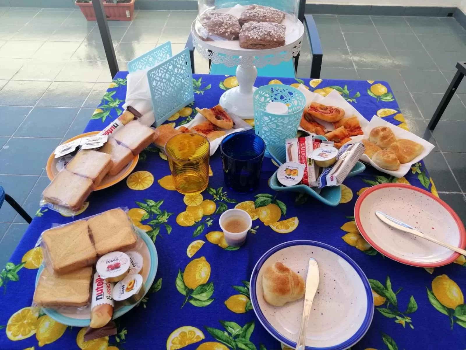 Breakfast in Il corallo azzurro