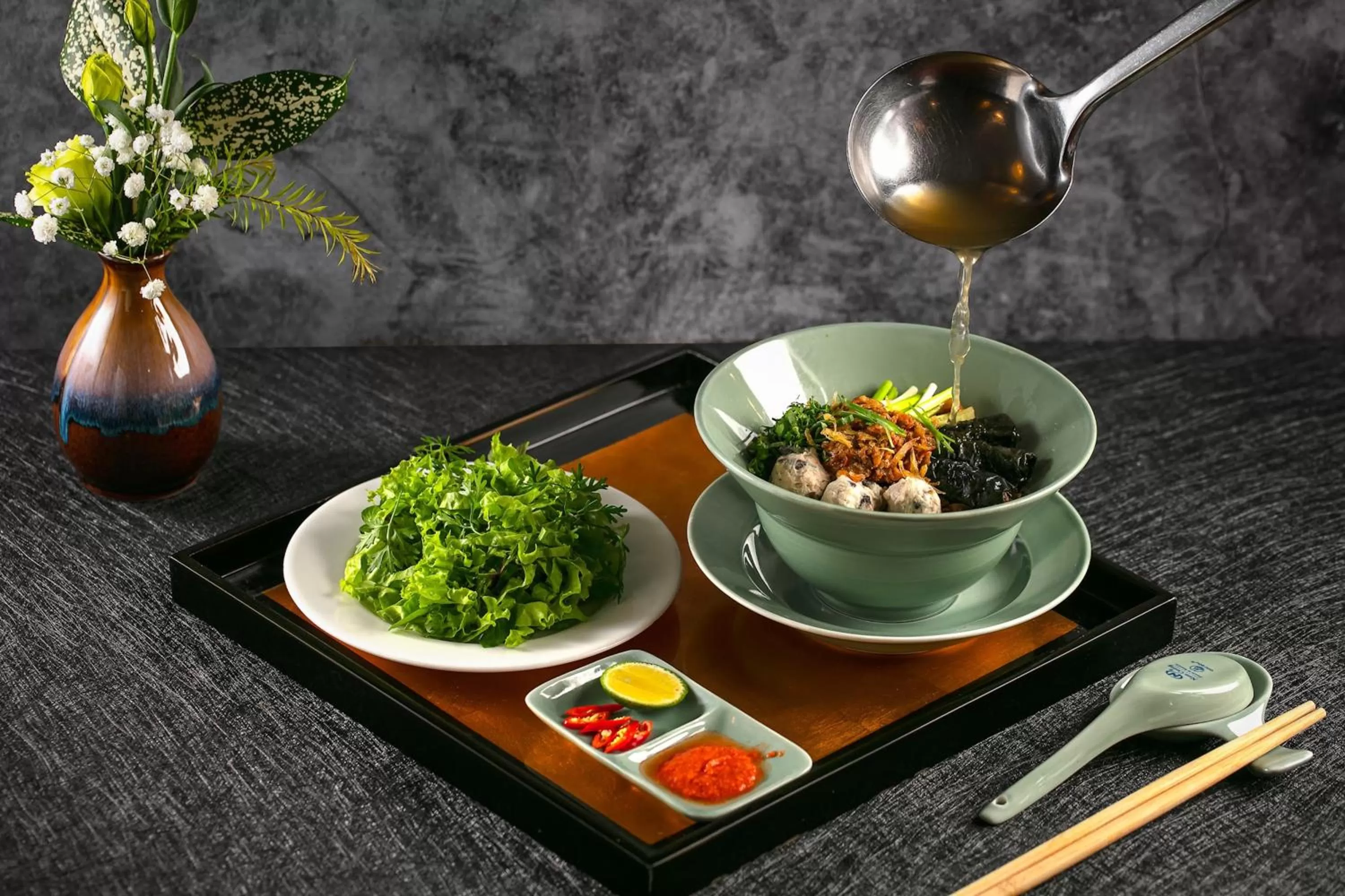 Breakfast in The Tray Hotel Hai Phong