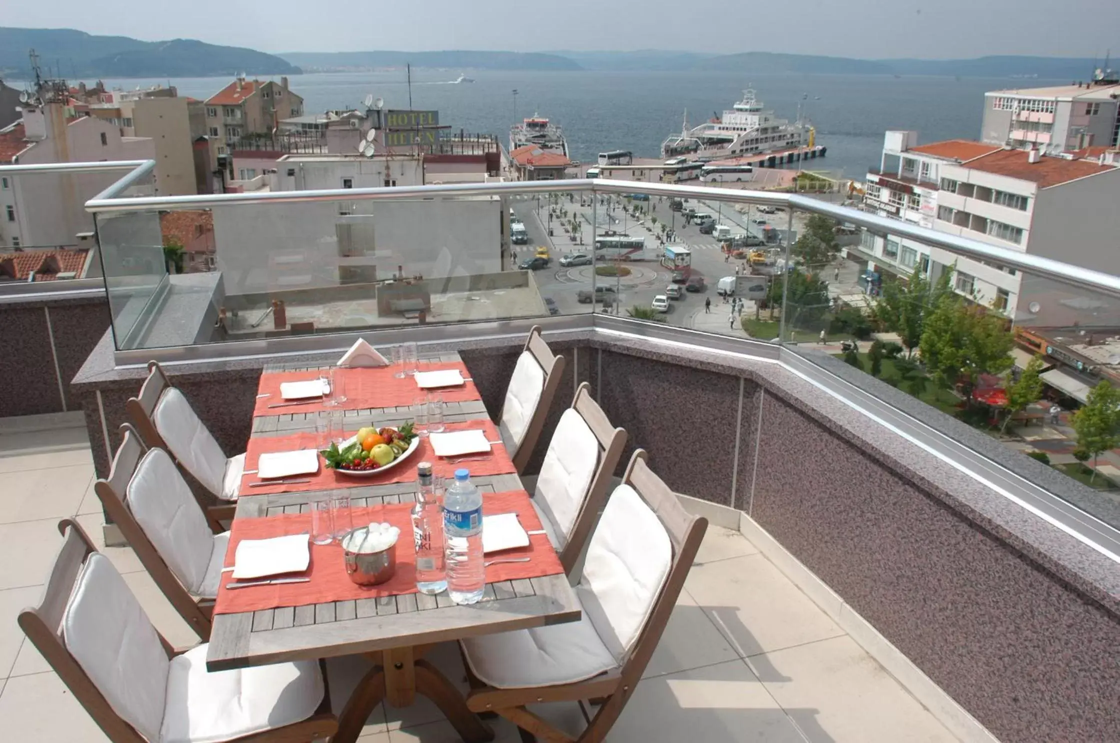 Balcony/Terrace in Çanak Hotel