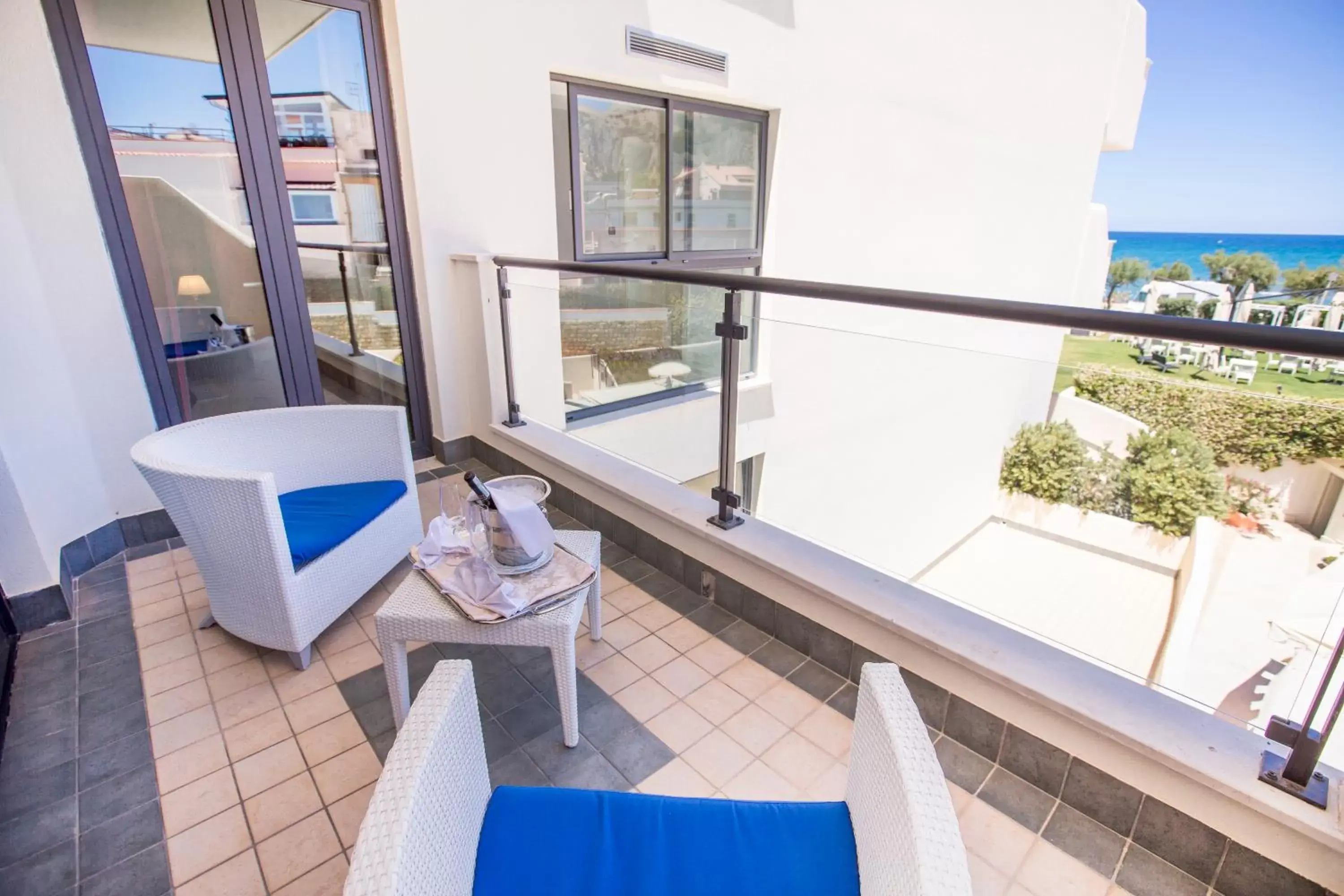 Balcony/Terrace in Cefalù Sea Palace