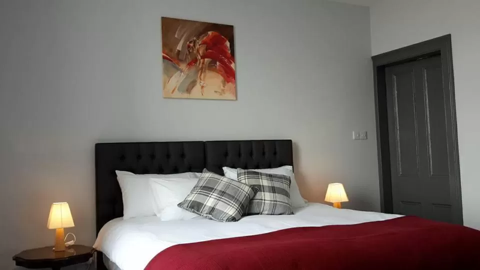 Bed in Maryfield House Hotel