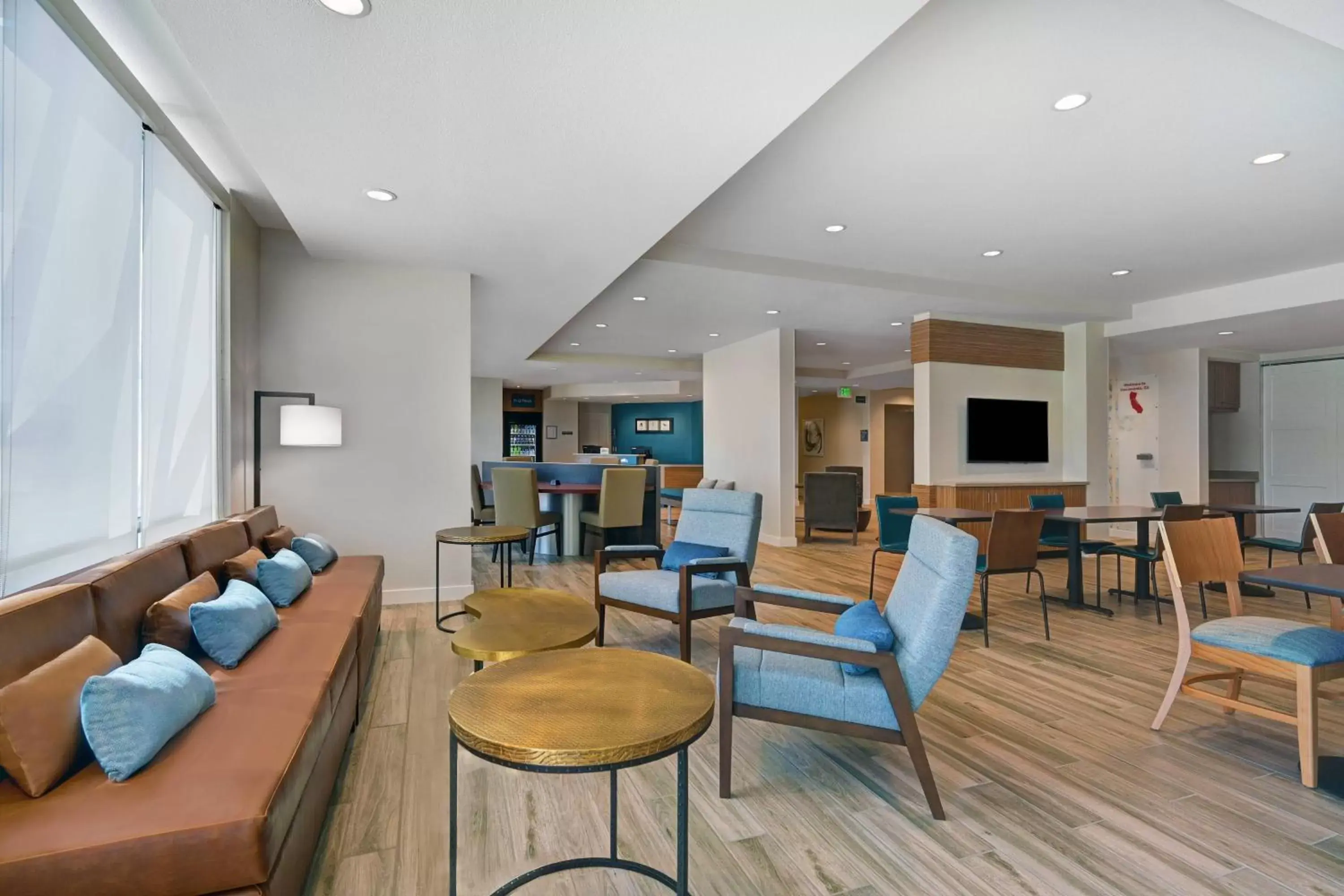 Lobby or reception, Seating Area in TownePlace Suites Sacramento Airport Natomas