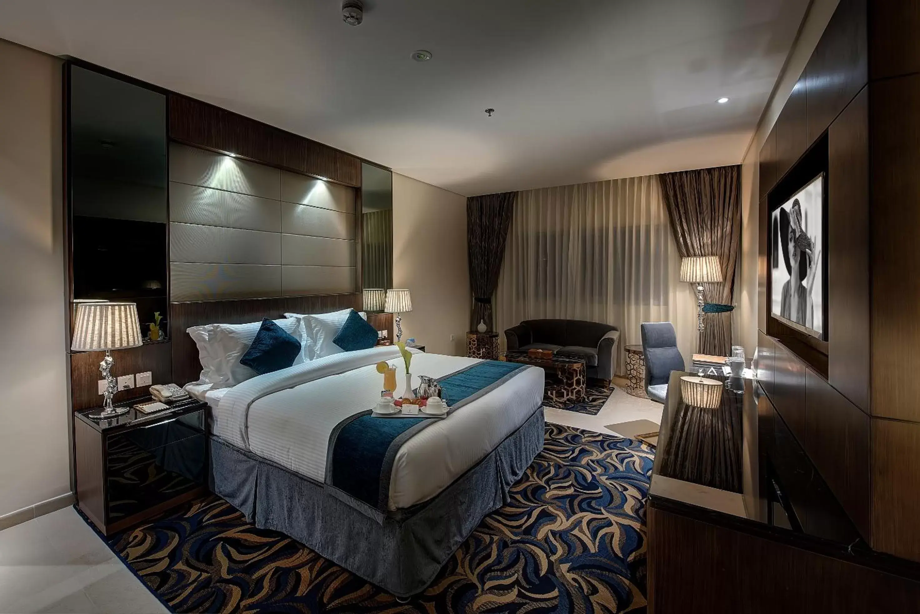 Photo of the whole room in Omega Hotel Dubai