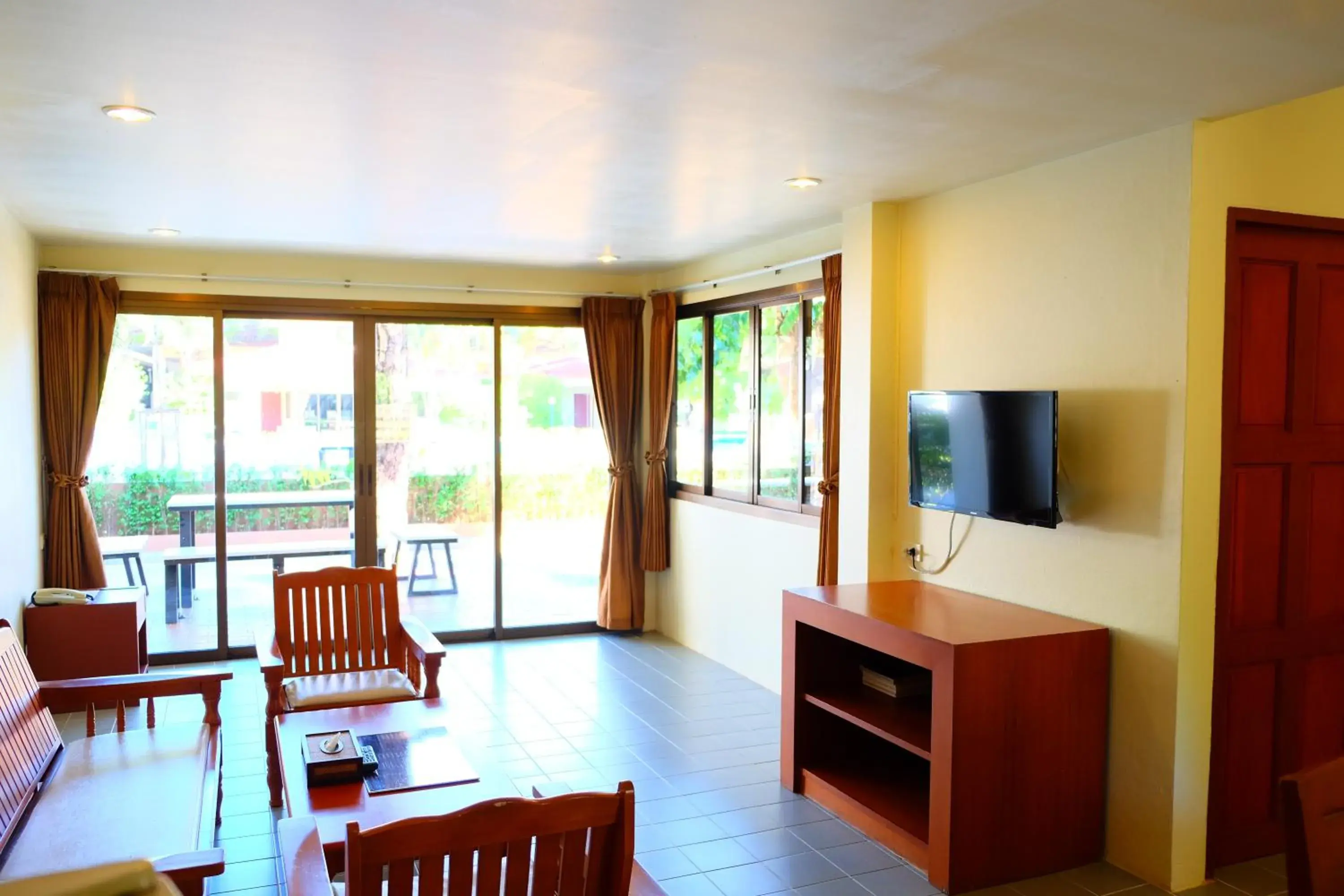 Living room, Seating Area in New Travel Beach Resort