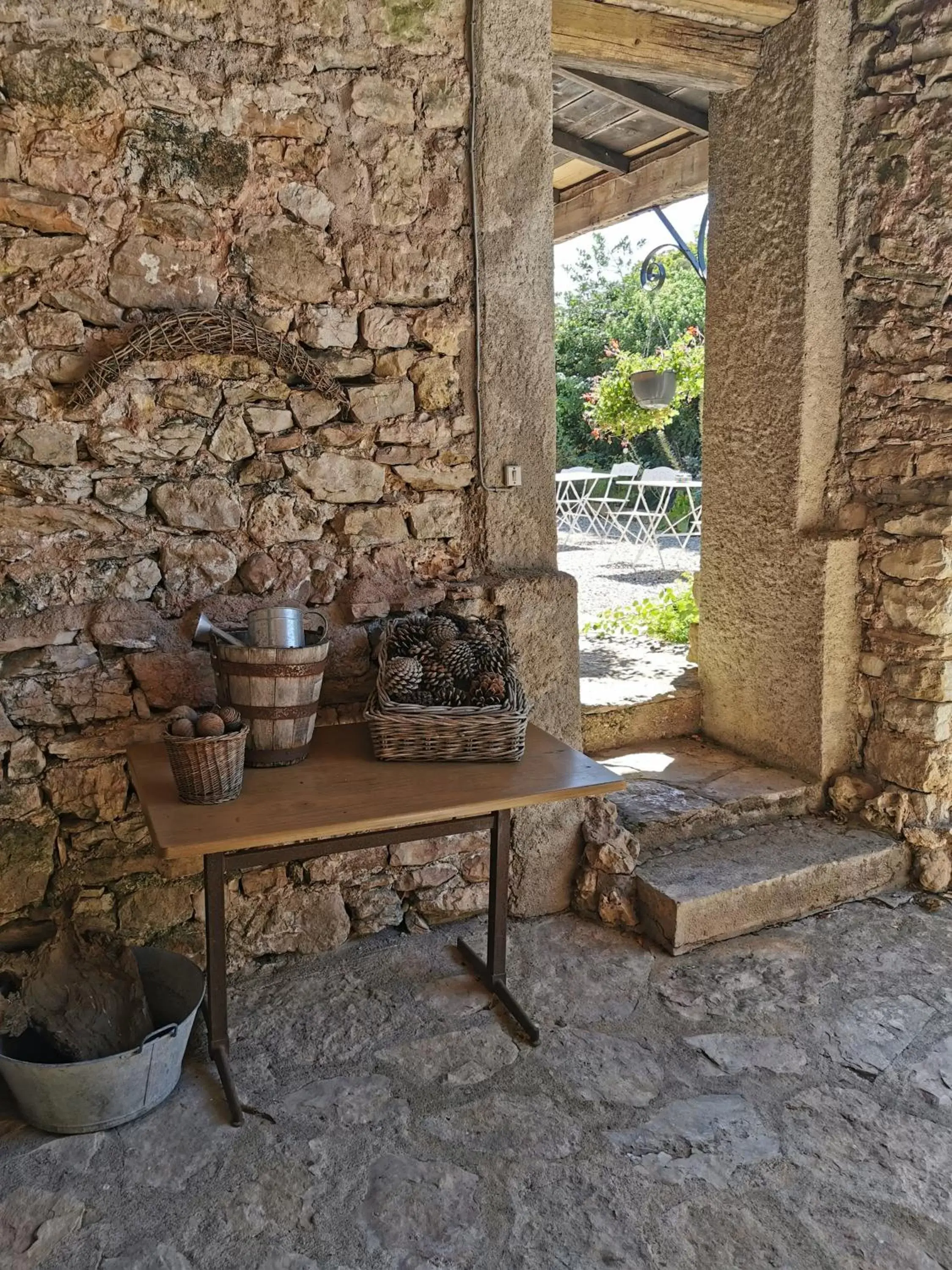 Patio in Le Barry du Grand Chemin