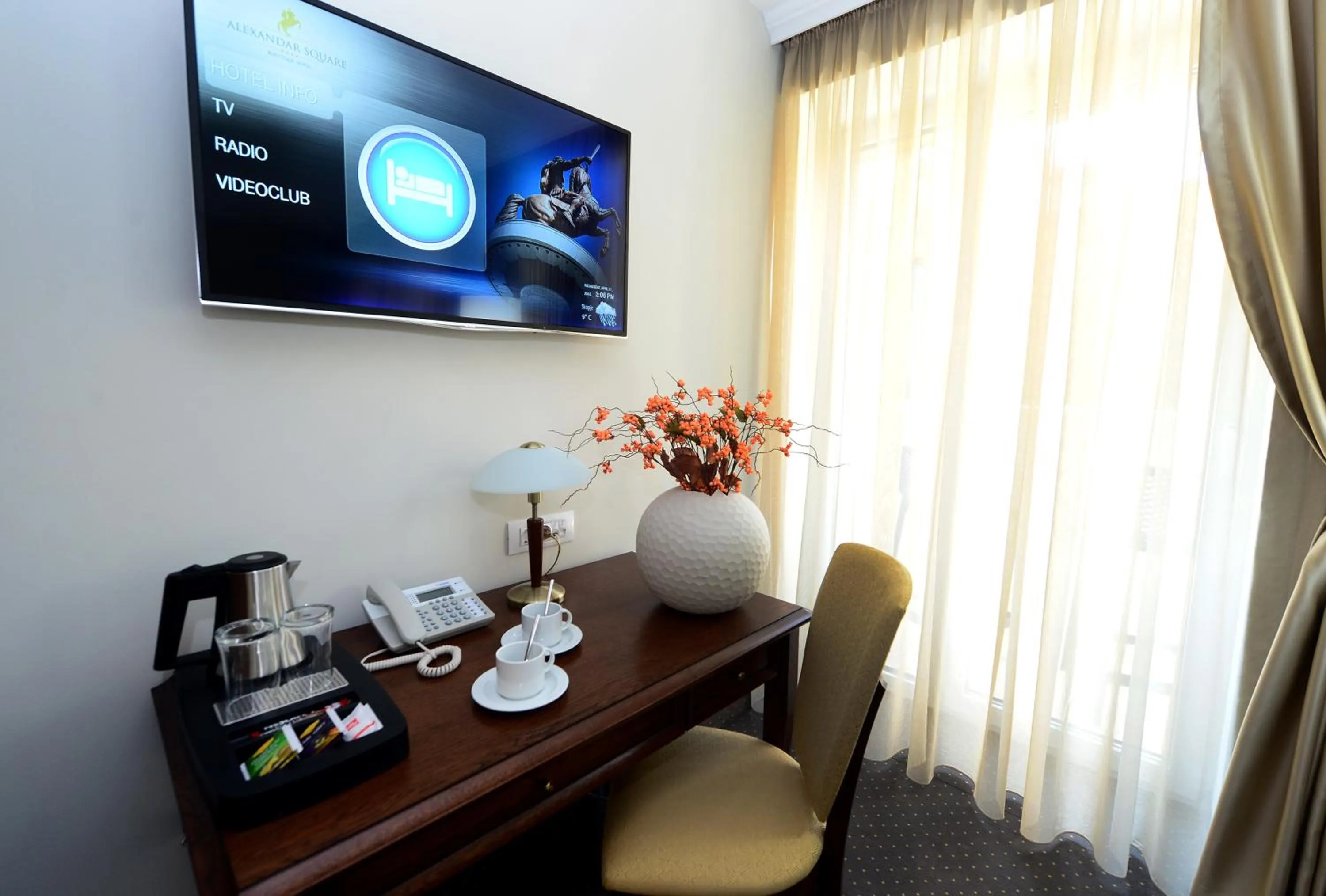 Deluxe Room with Balcony - single occupancy in Alexandar Square Boutique Hotel