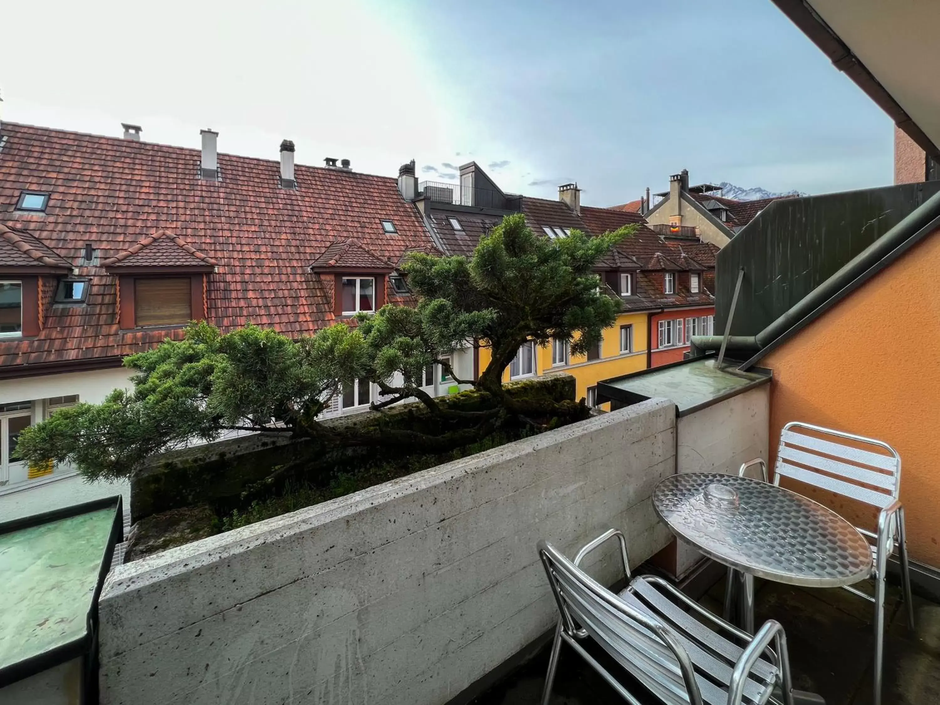 Restaurant/places to eat, Balcony/Terrace in Hotel Rothaus Luzern & Peruvian Culinary Art