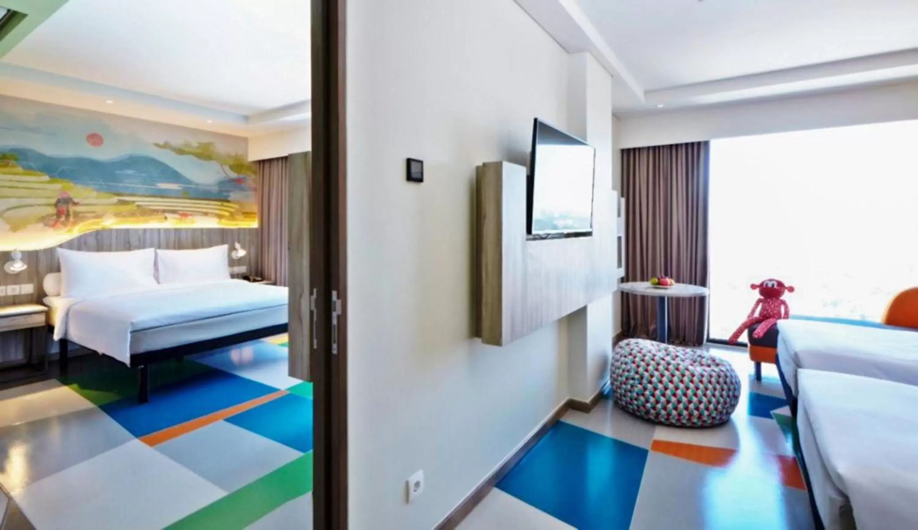 Bedroom, Bed in ibis Styles Bandung Grand Central