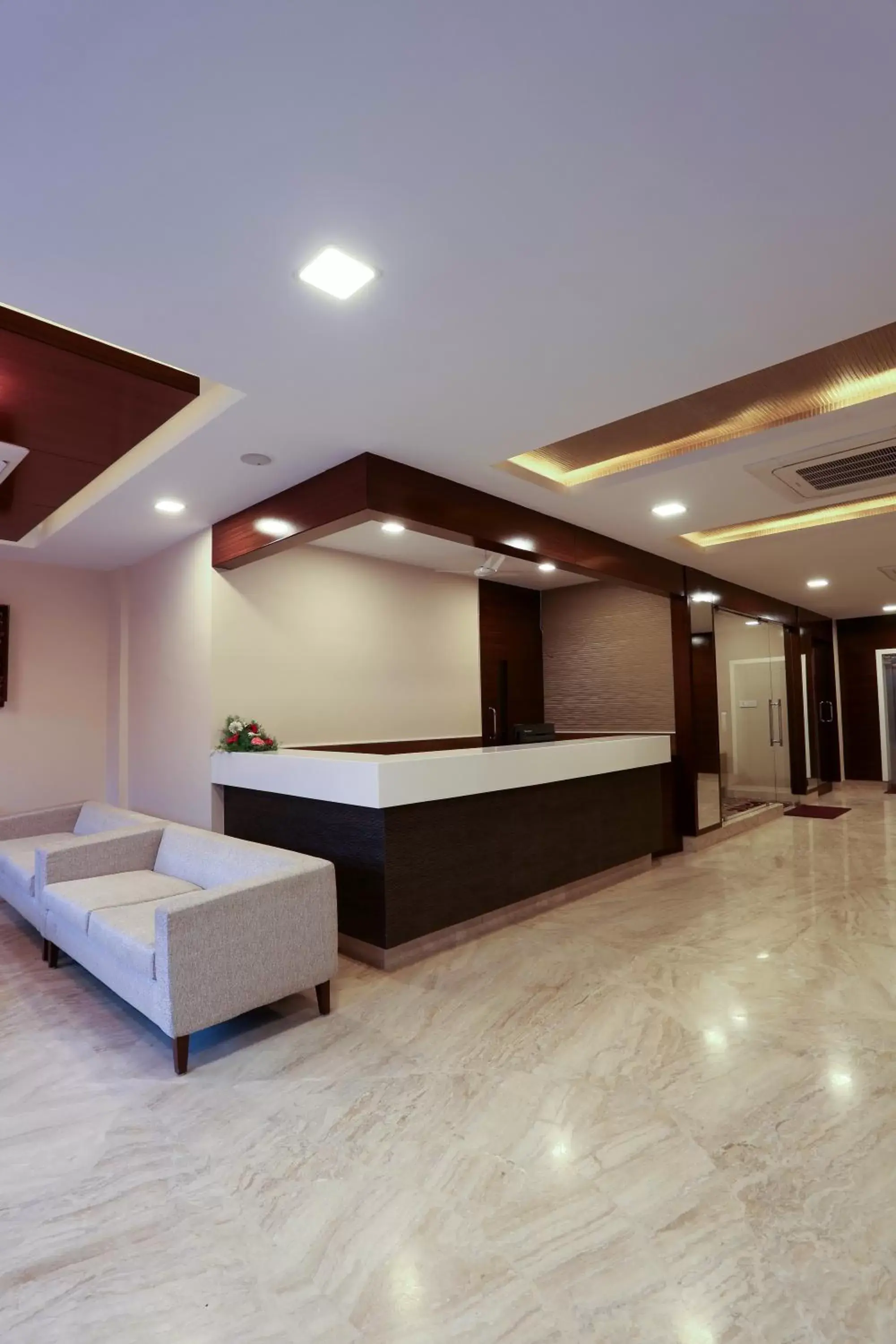 Lobby or reception in Hotel Seetharam Select