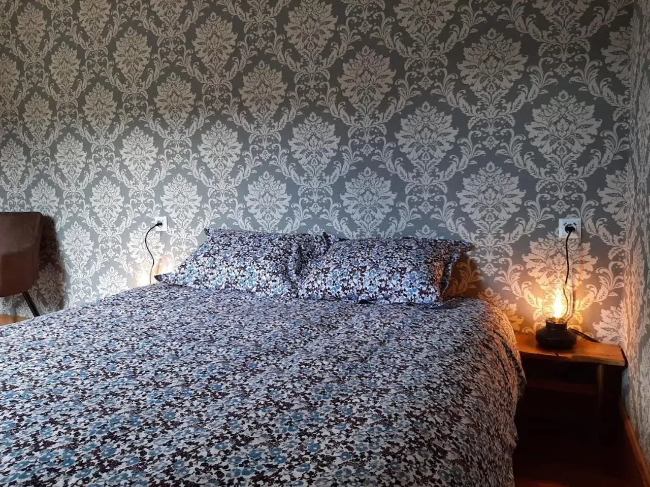 Bed in Villa Guillaumette