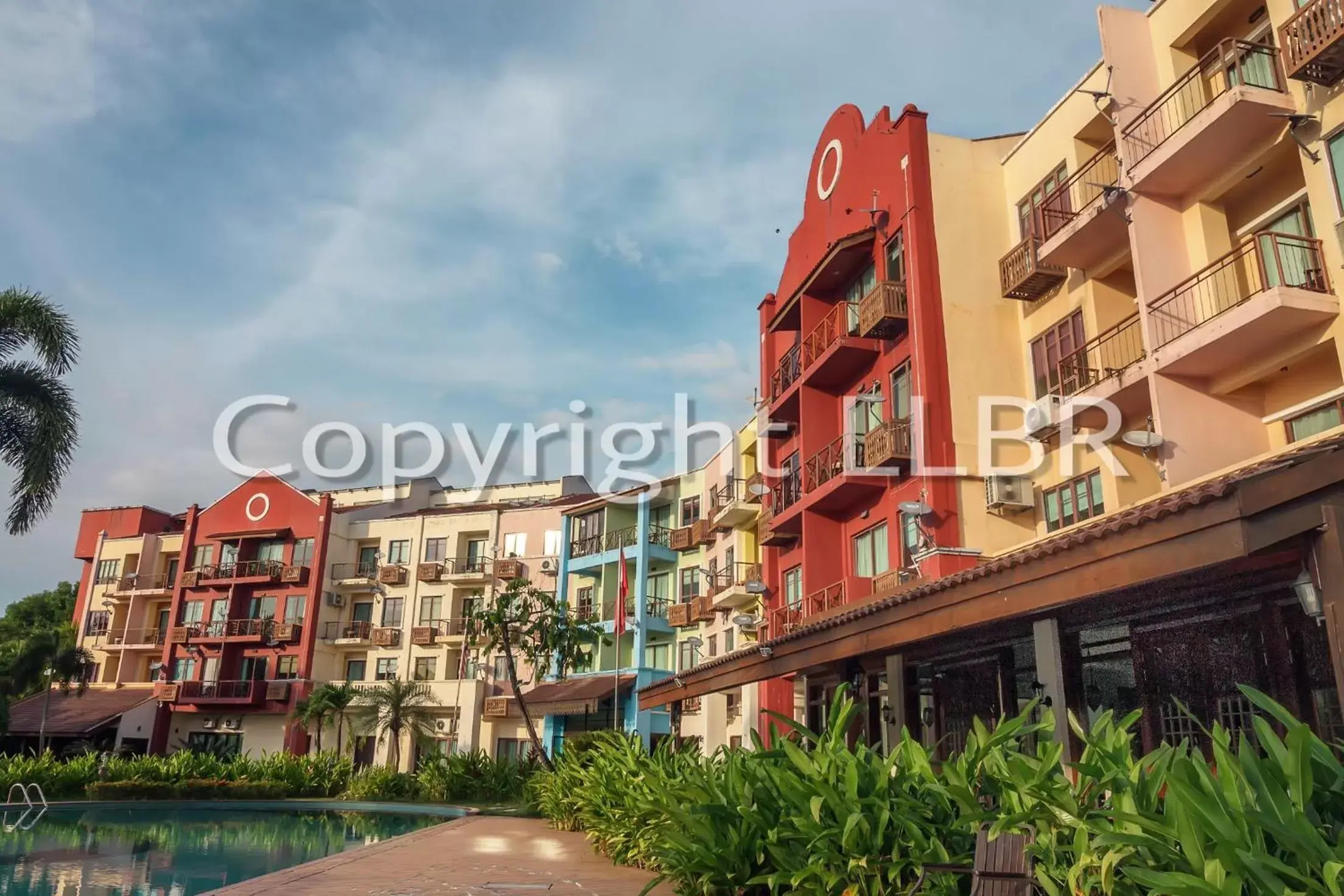 Property Building in Langkawi Lagoon Beach Resort