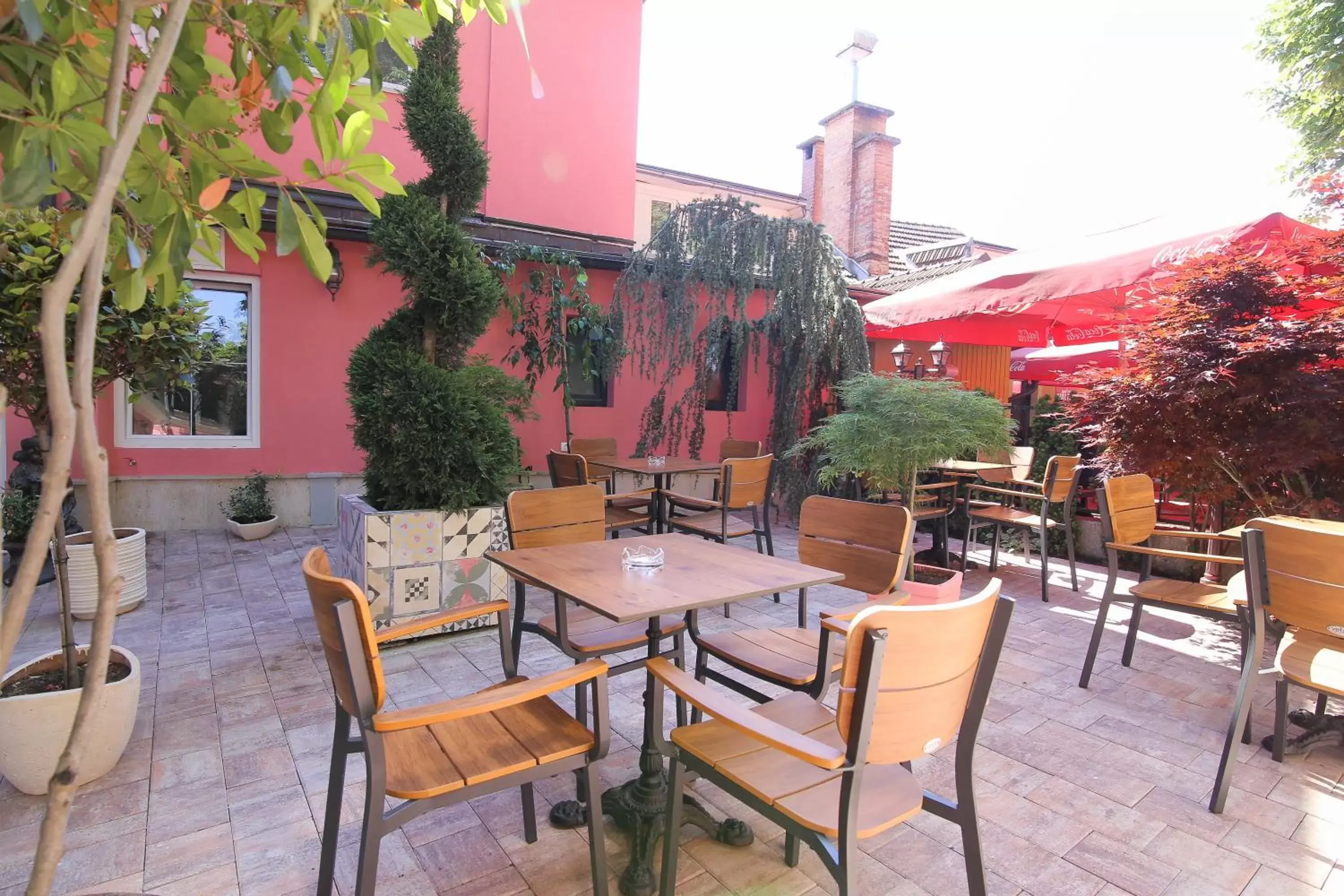 Patio, Restaurant/Places to Eat in Boutique Hotel Asteria