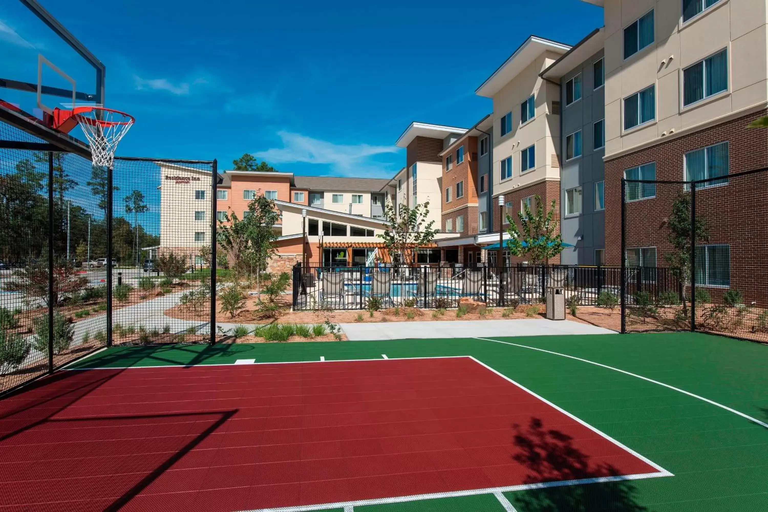 Fitness centre/facilities, Tennis/Squash in Residence Inn by Marriott Houston Springwoods Village