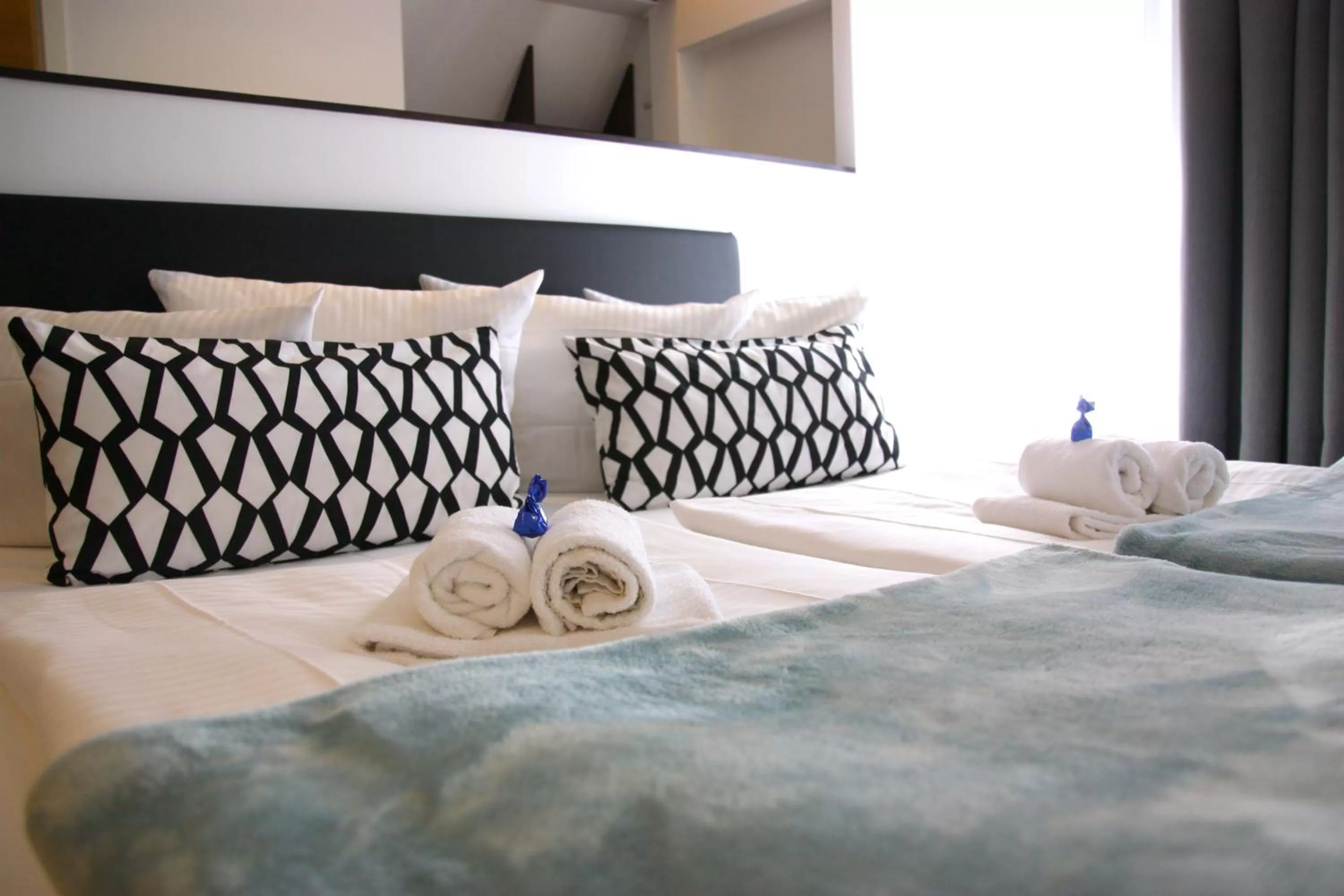 Bed in Hotel am Schloss