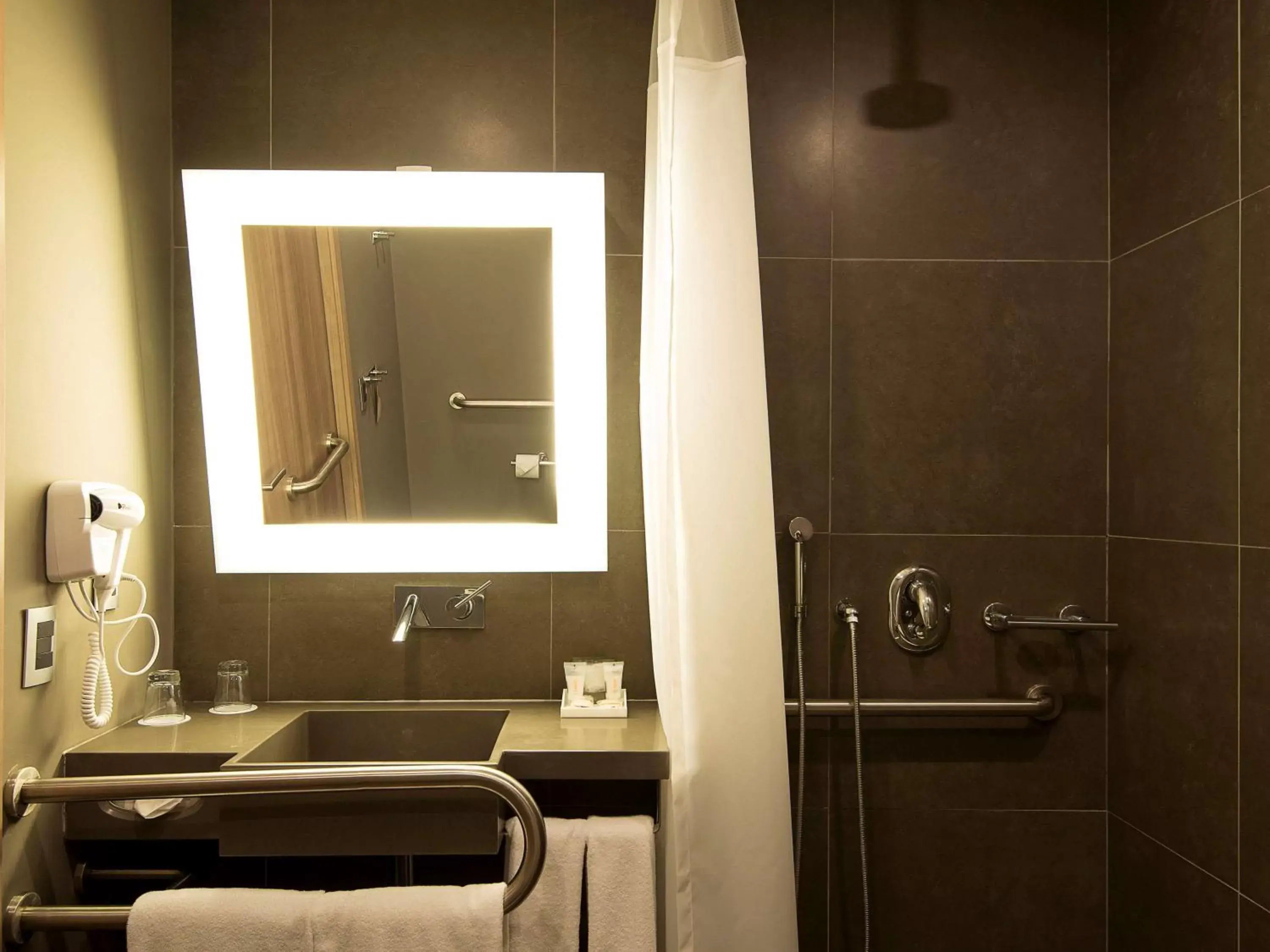 Photo of the whole room, Bathroom in Novotel Santos Gonzaga