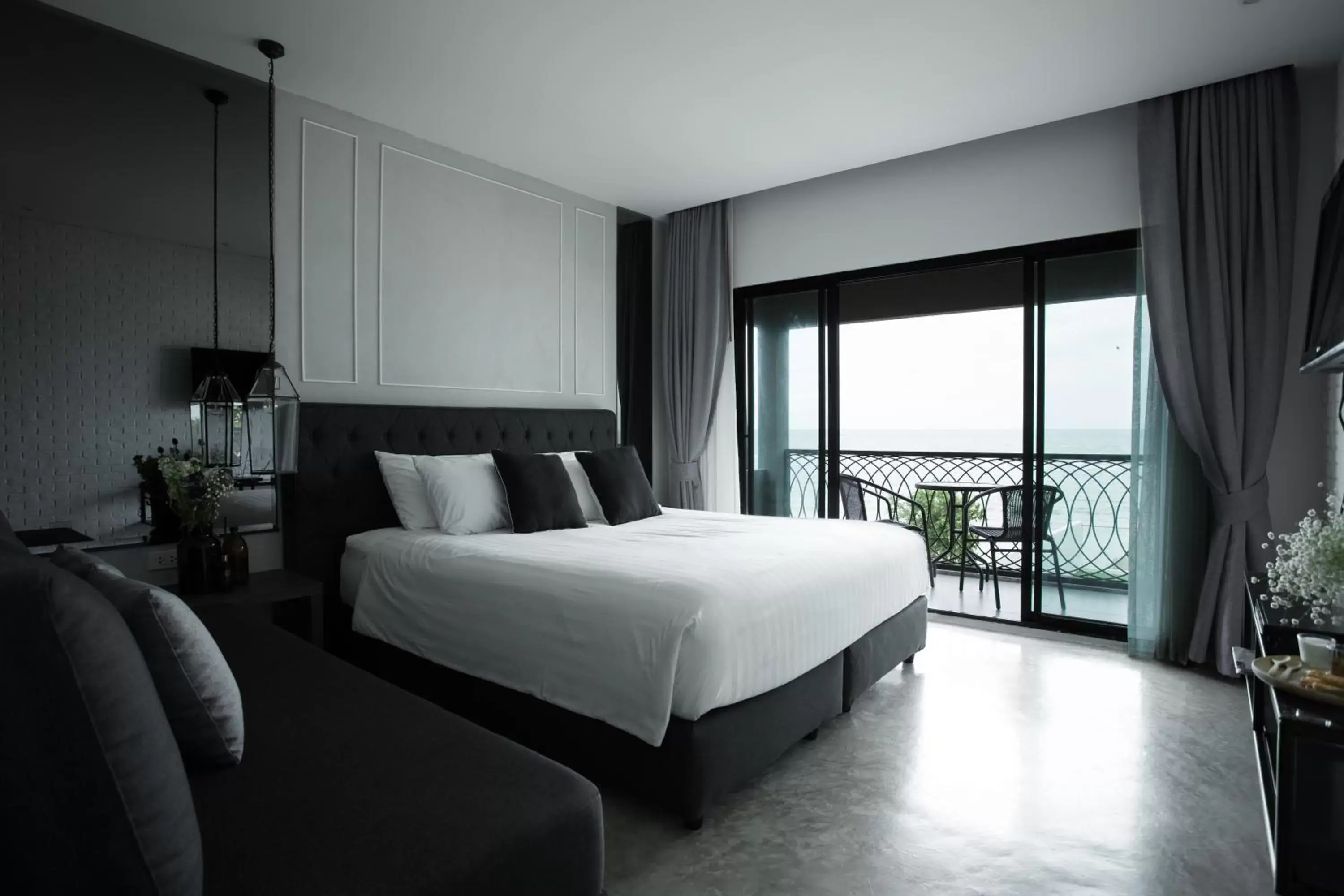 Bedroom in Siambeach Resort