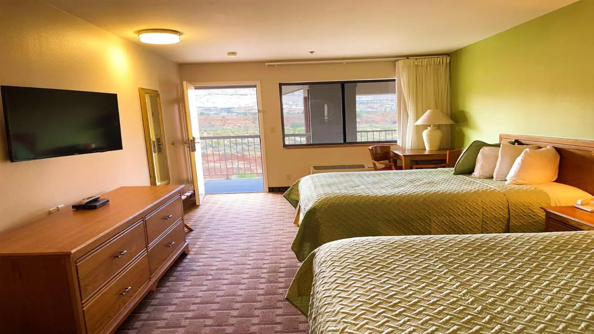 Balcony/Terrace, Bed in The Noor Hotel Balcony/Terrace, Bed in The Noor Hotel