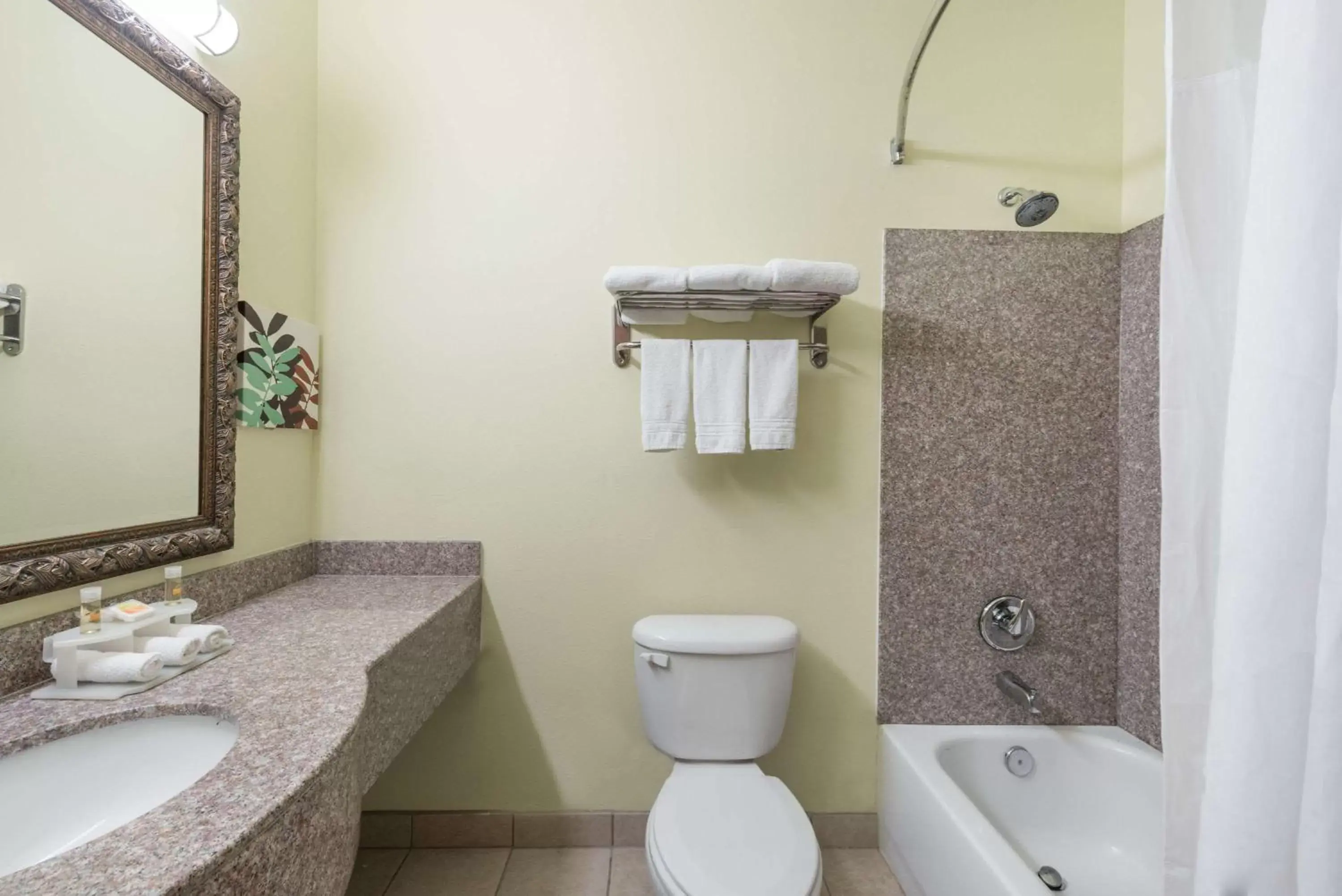 Bathroom in Days Inn & Suites by Wyndham Cleburne TX
