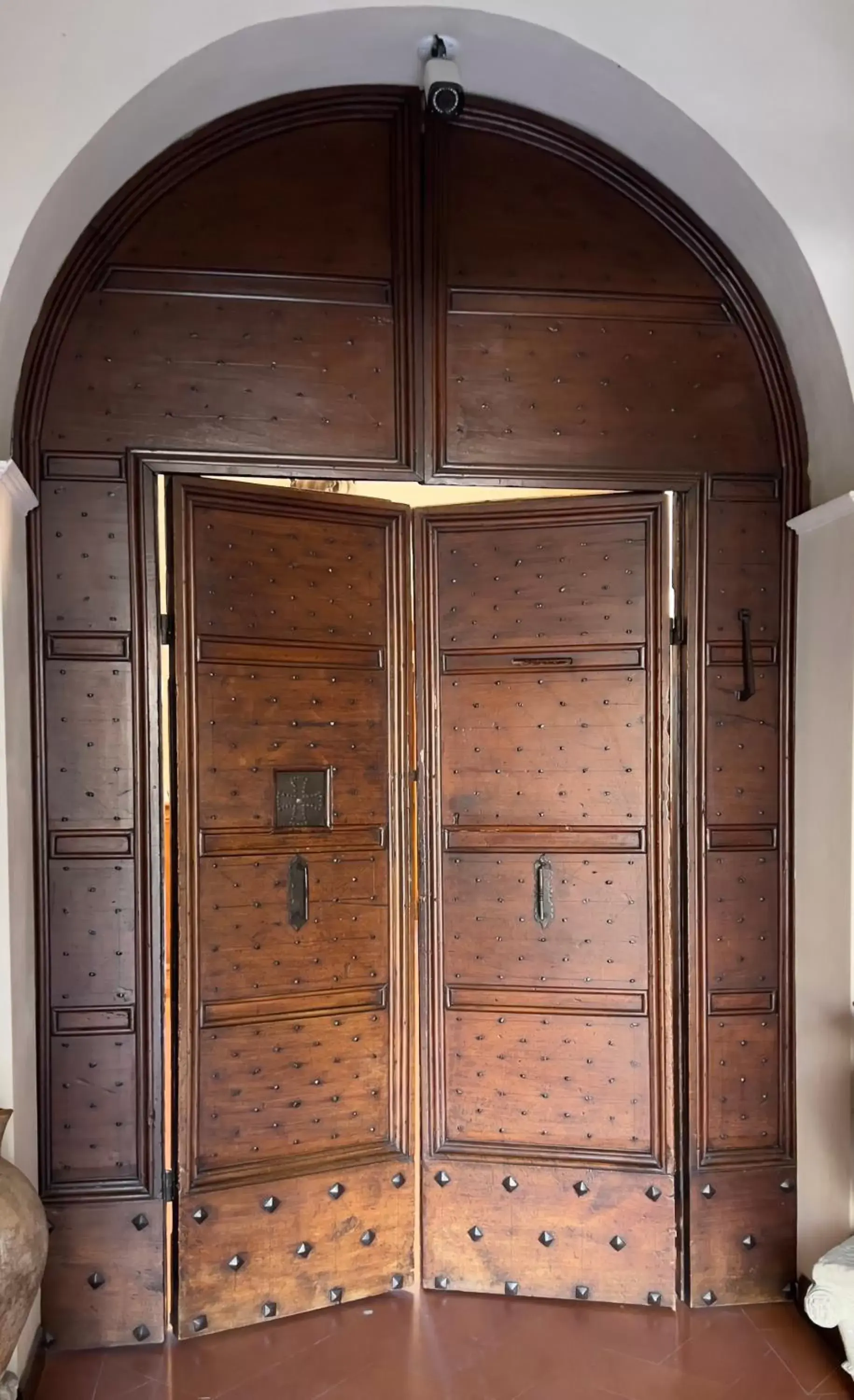 Facade/entrance in Monastero SS. Annunziata