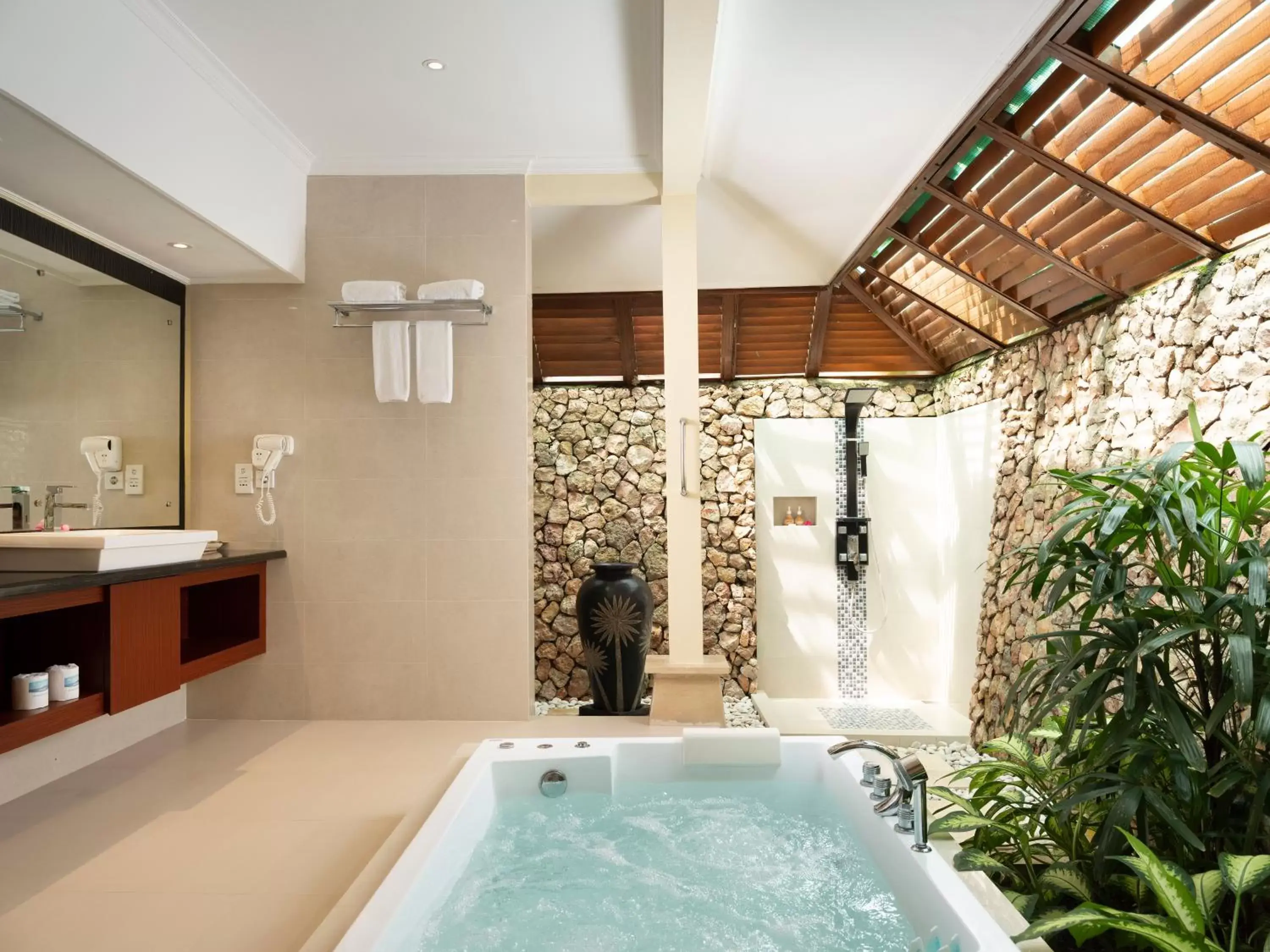 Shower, Bathroom in Holiday Resort Lombok