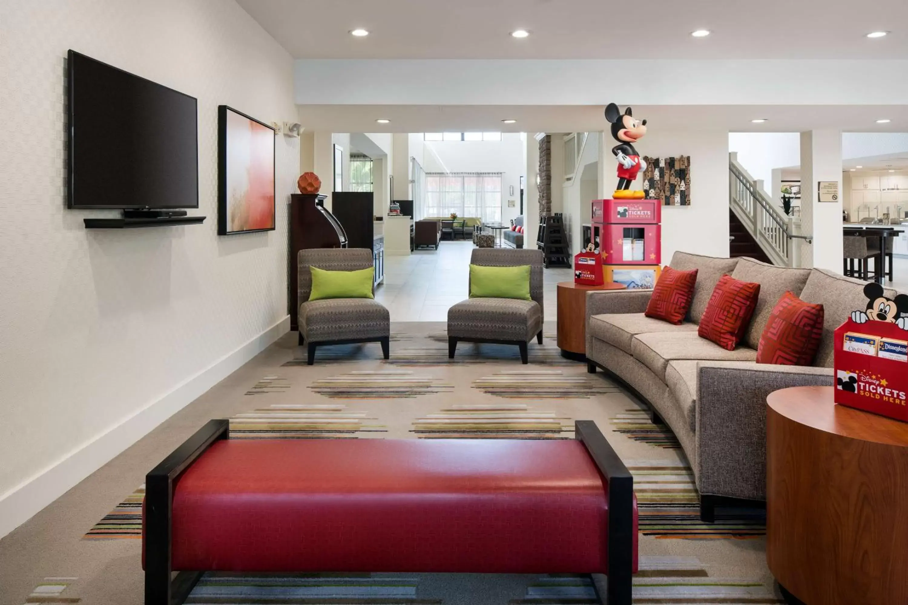 Lobby or reception, Seating Area in Homewood Suites by Hilton-Anaheim