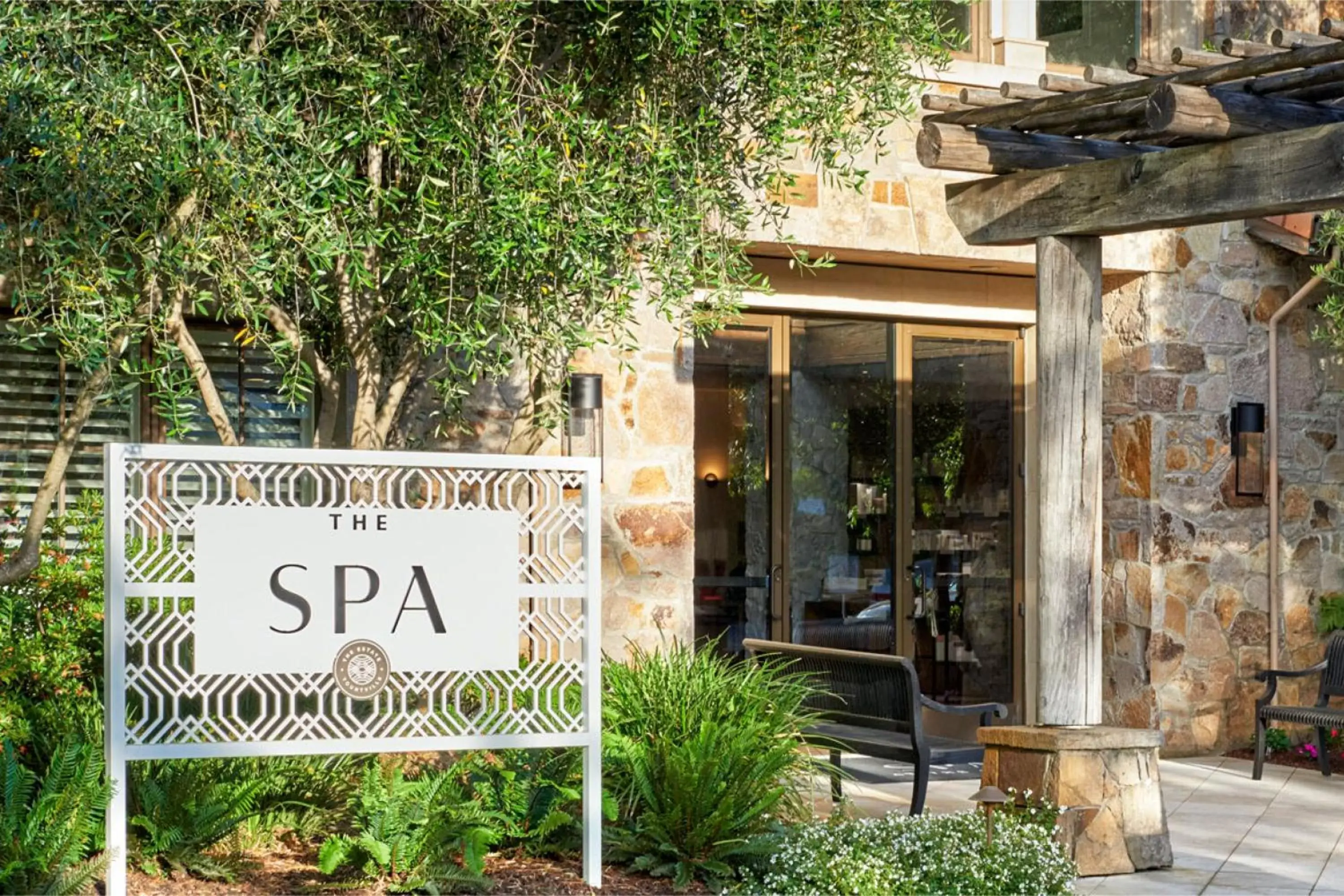 Spa and wellness centre/facilities, Property Logo/Sign in The Estate Yountville