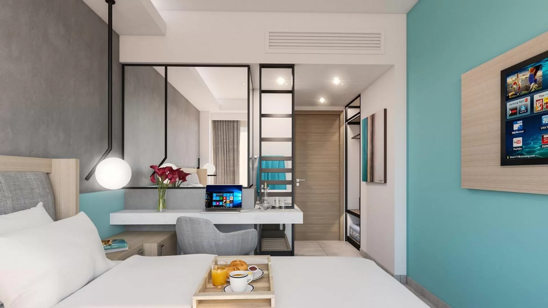 Photo of the whole room, Bed in Hotel Avra by Smile hotels - Free Airport Shuttle