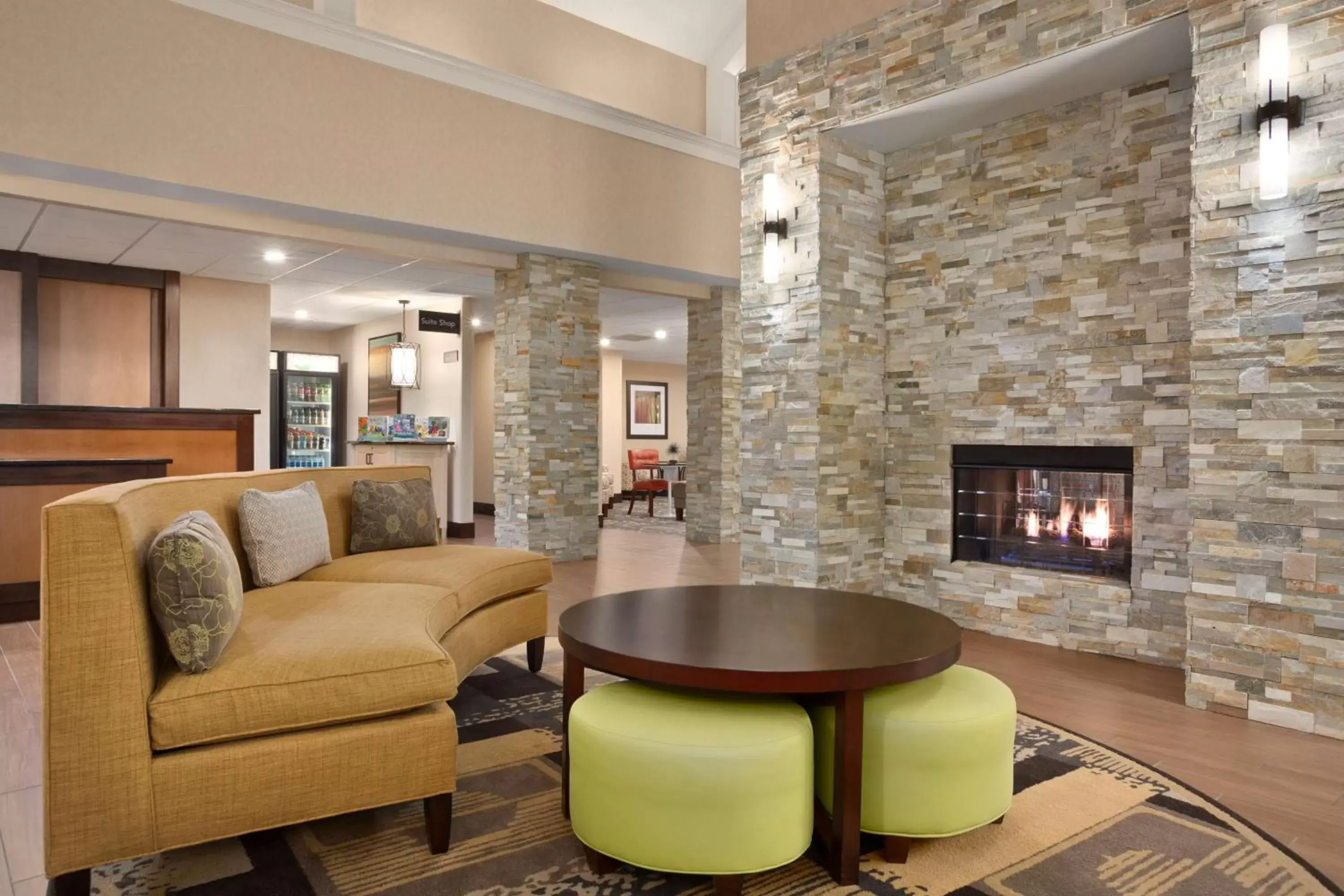 Lobby or reception, Lounge/Bar in Homewood Suites by Hilton Dallas-Park Central Area