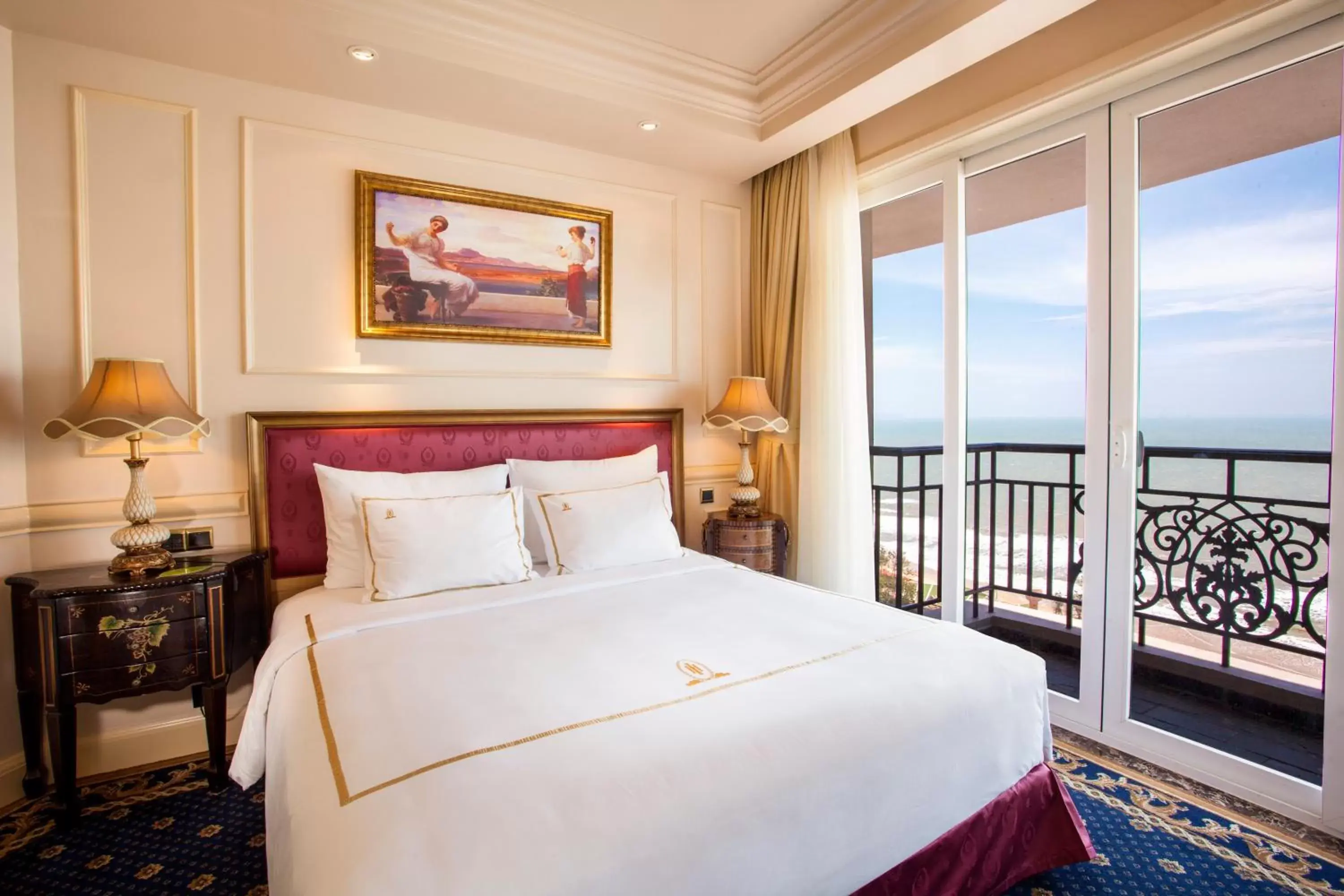 Sea view, Bed in The IMPERIAL Vung Tau Hotel