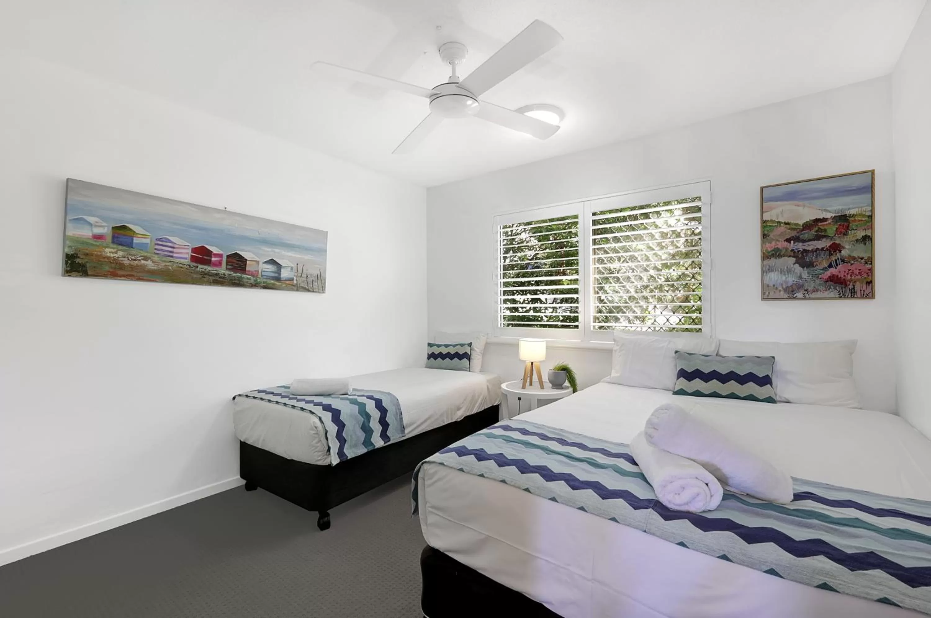 Bed in Lennox Beach Resort