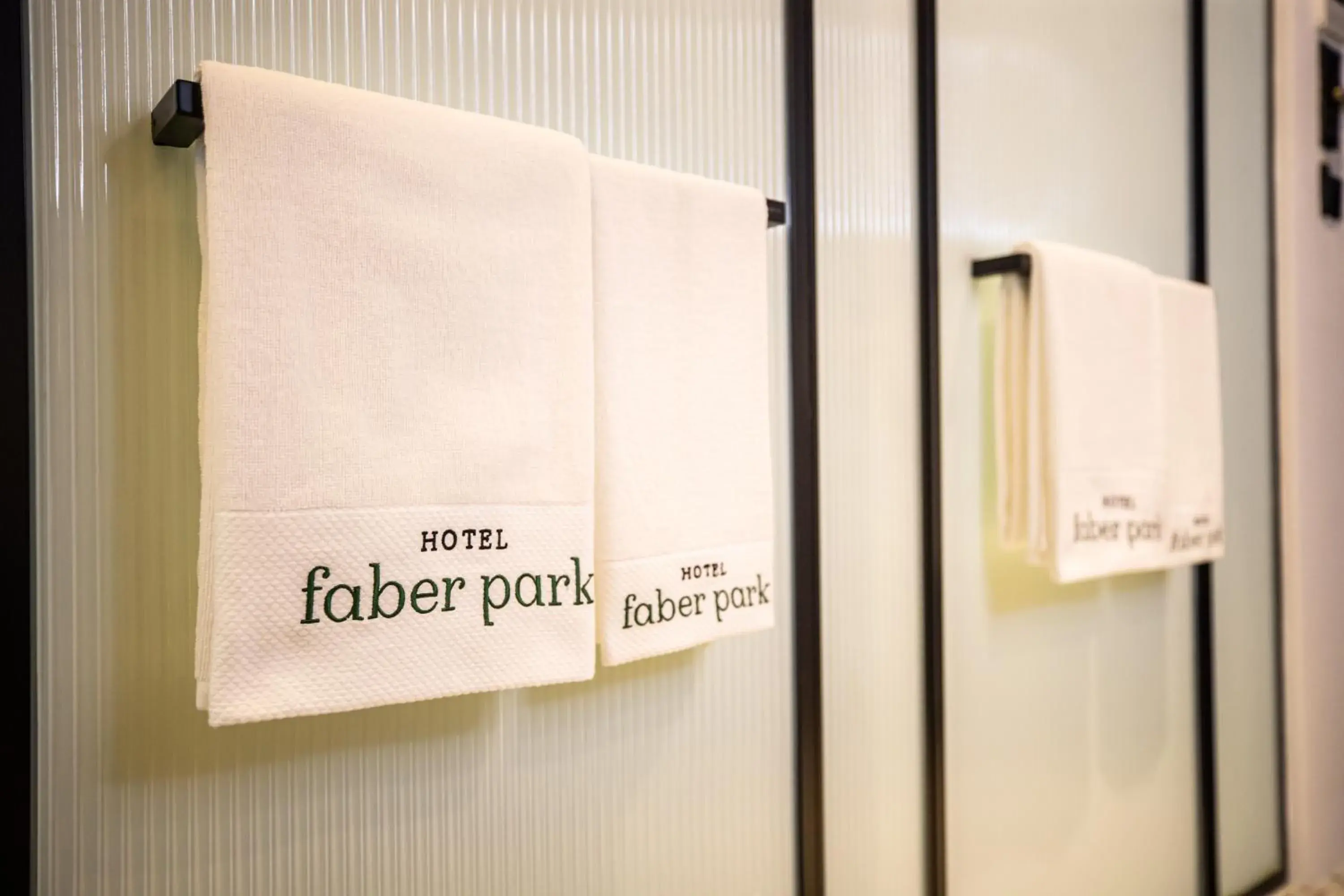 towels, Property Logo/Sign in Hotel Faber Park Singapore - Handwritten Collection