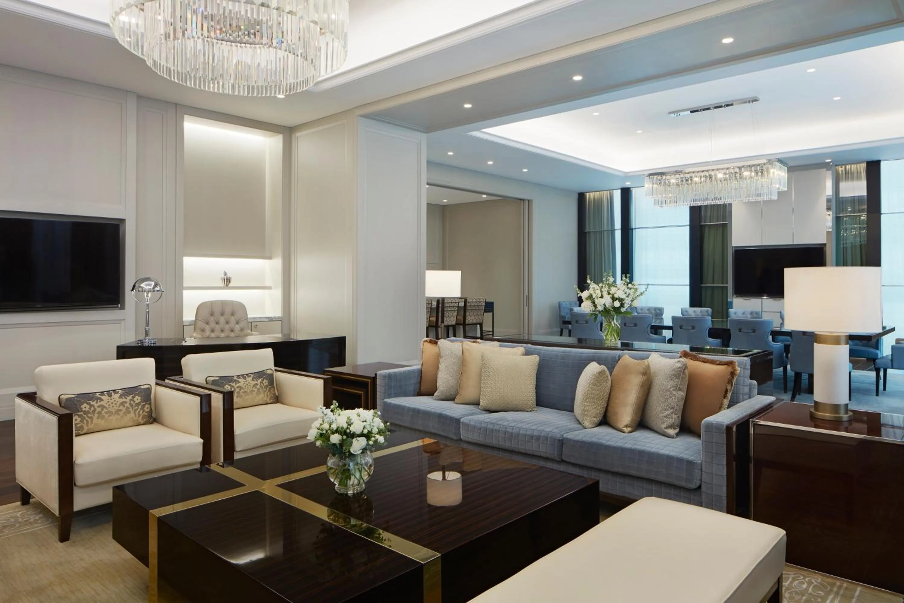Living room in The St. Regis Kuala Lumpur