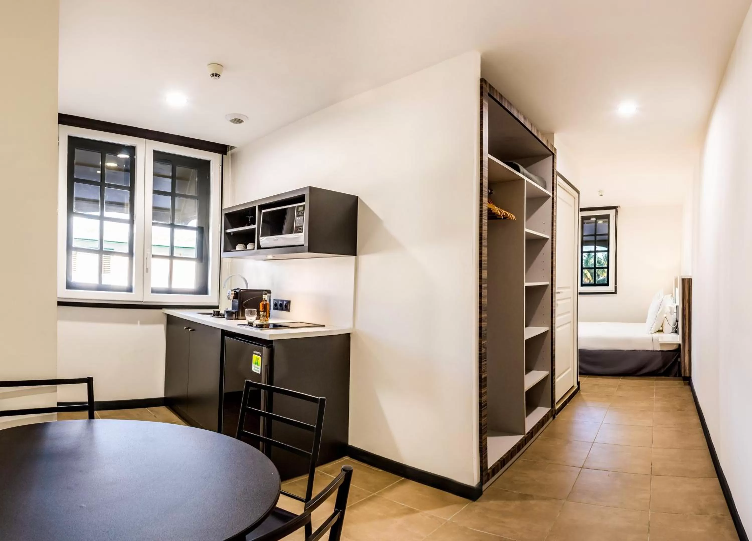 Decorative detail, Bed in Residence Fort Savane