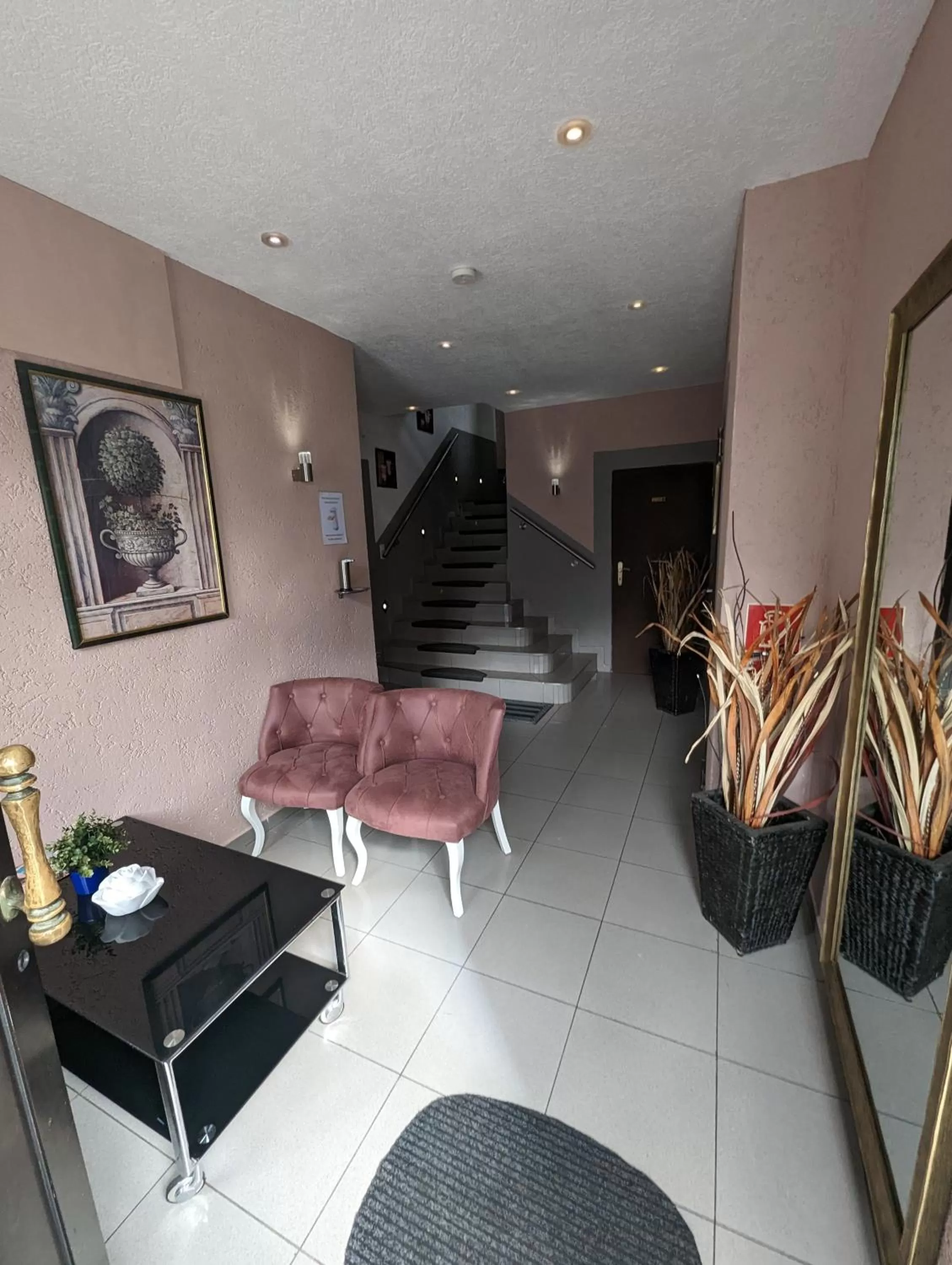 Lobby/Reception in Hotel Eiserner Anton