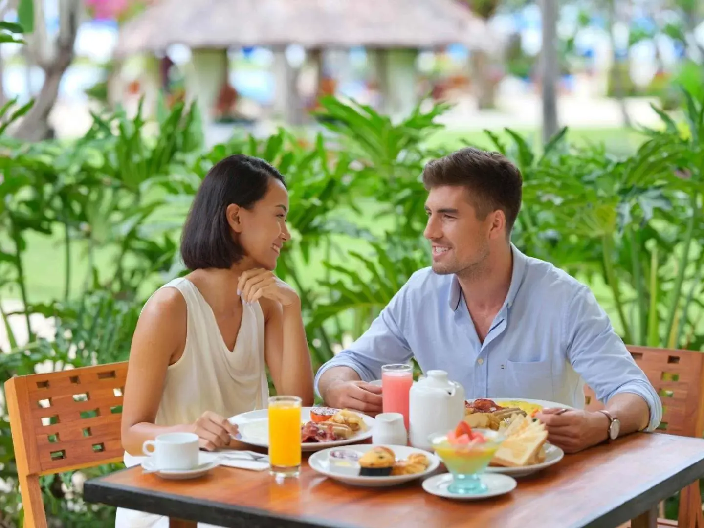 Breakfast in Hotel Nikko Bali Benoa Beach