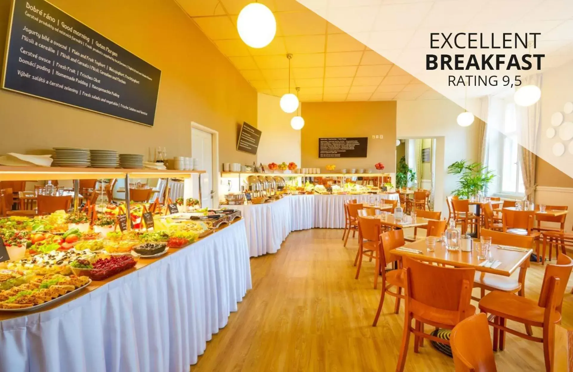 Breakfast, Restaurant/Places to Eat in Metropolitan Old Town Hotel - Czech Leading Hotels