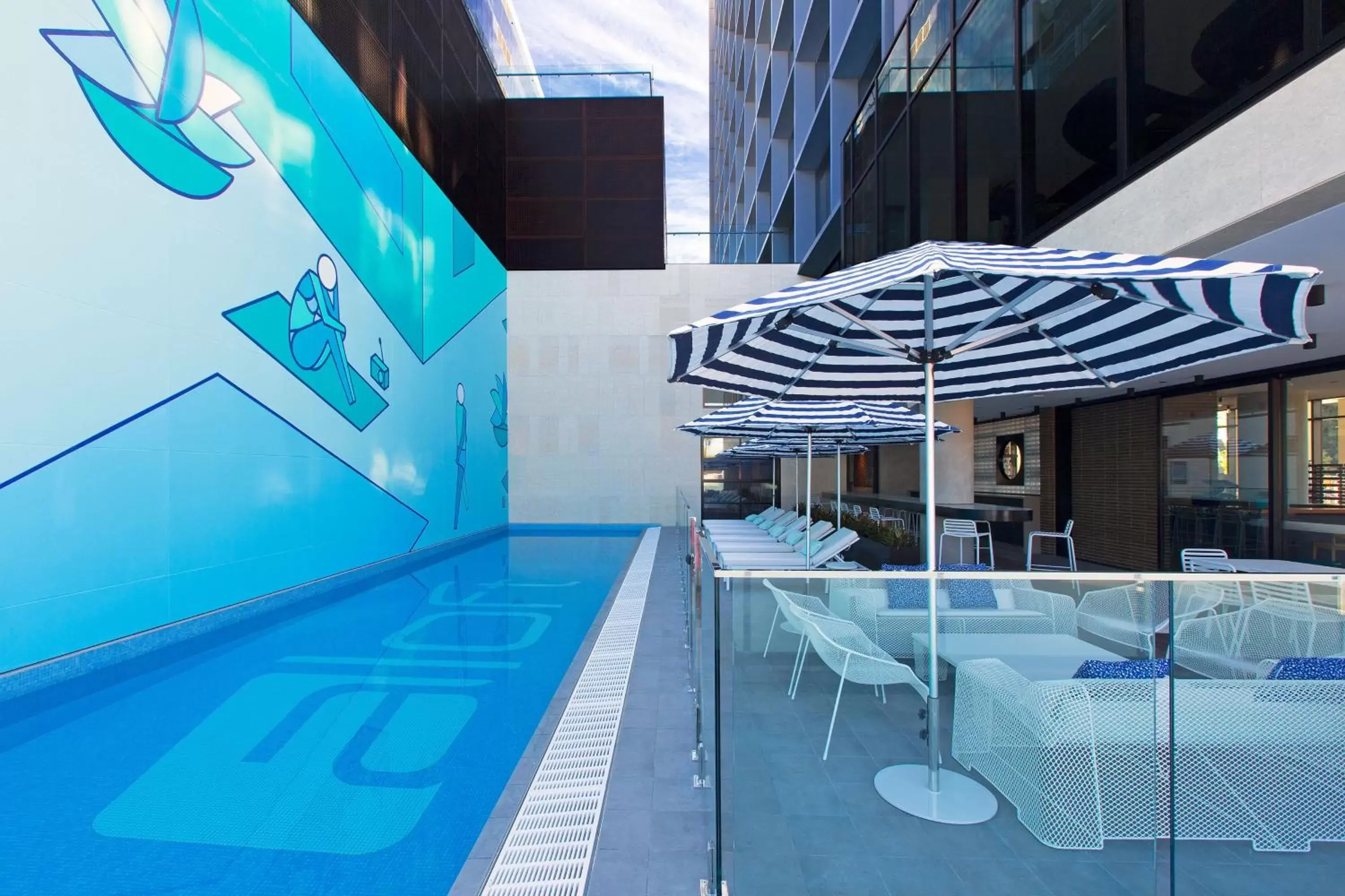 Swimming Pool in Aloft Perth