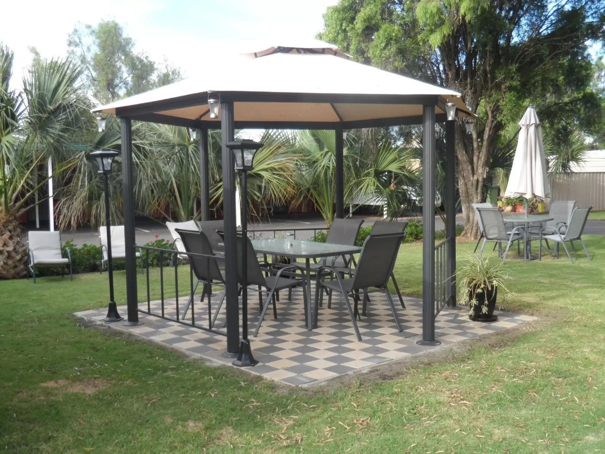 Balcony/Terrace in Oakey Motel