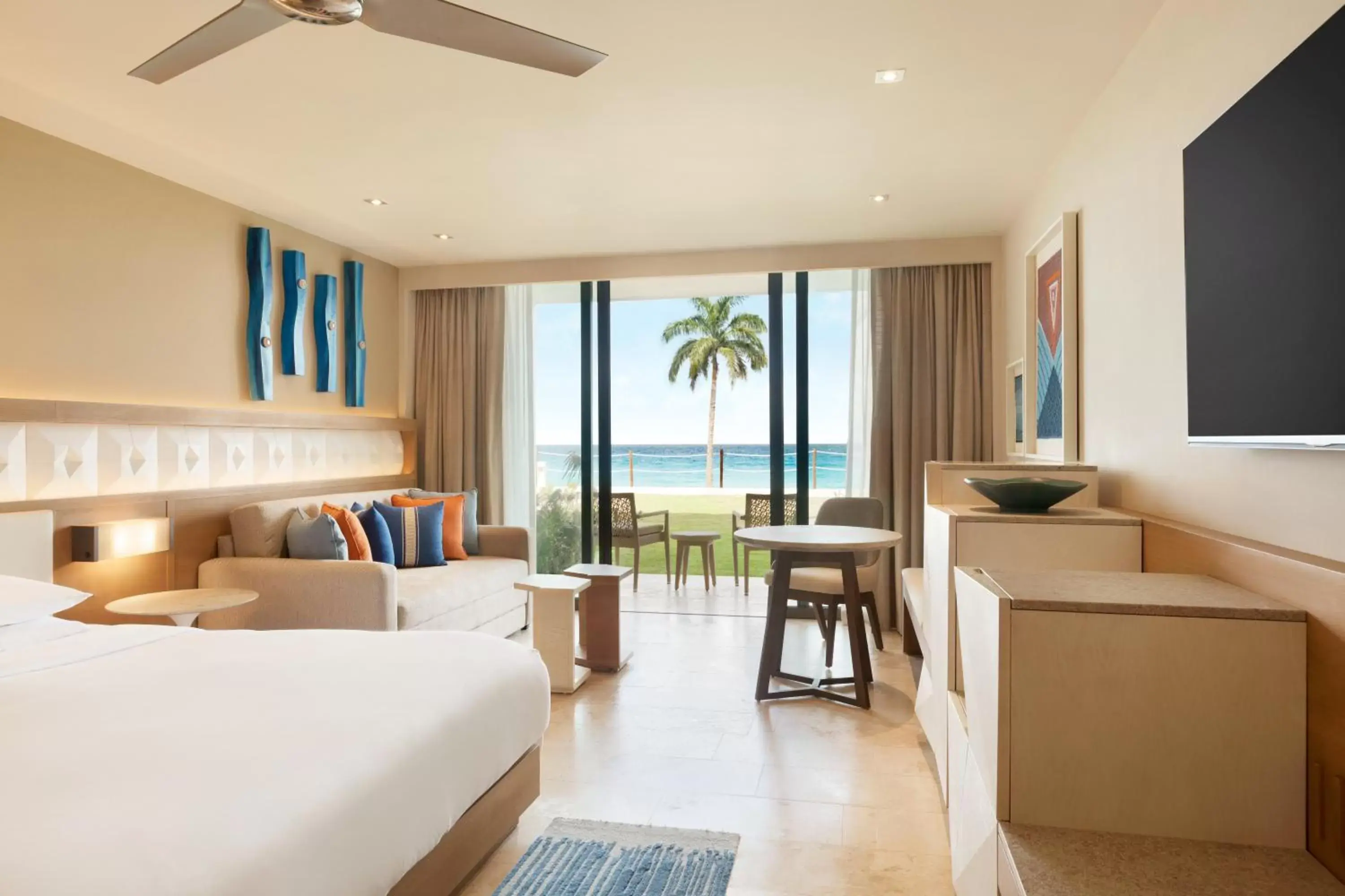 King Room with Sofa Bed and Resort View in Hyatt Ziva Cancun