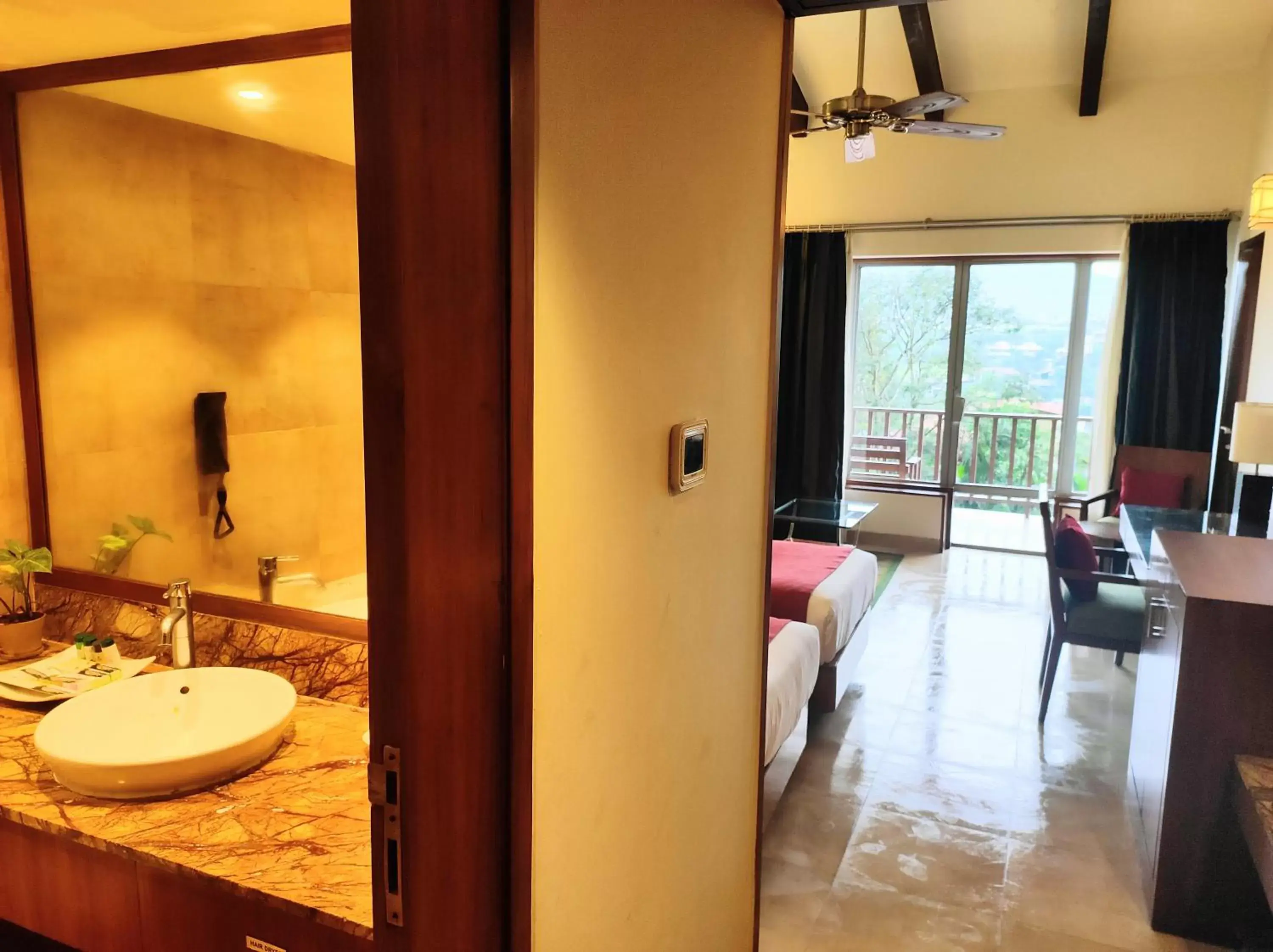 Bedroom, Bathroom in Fariyas Resort Lonavala