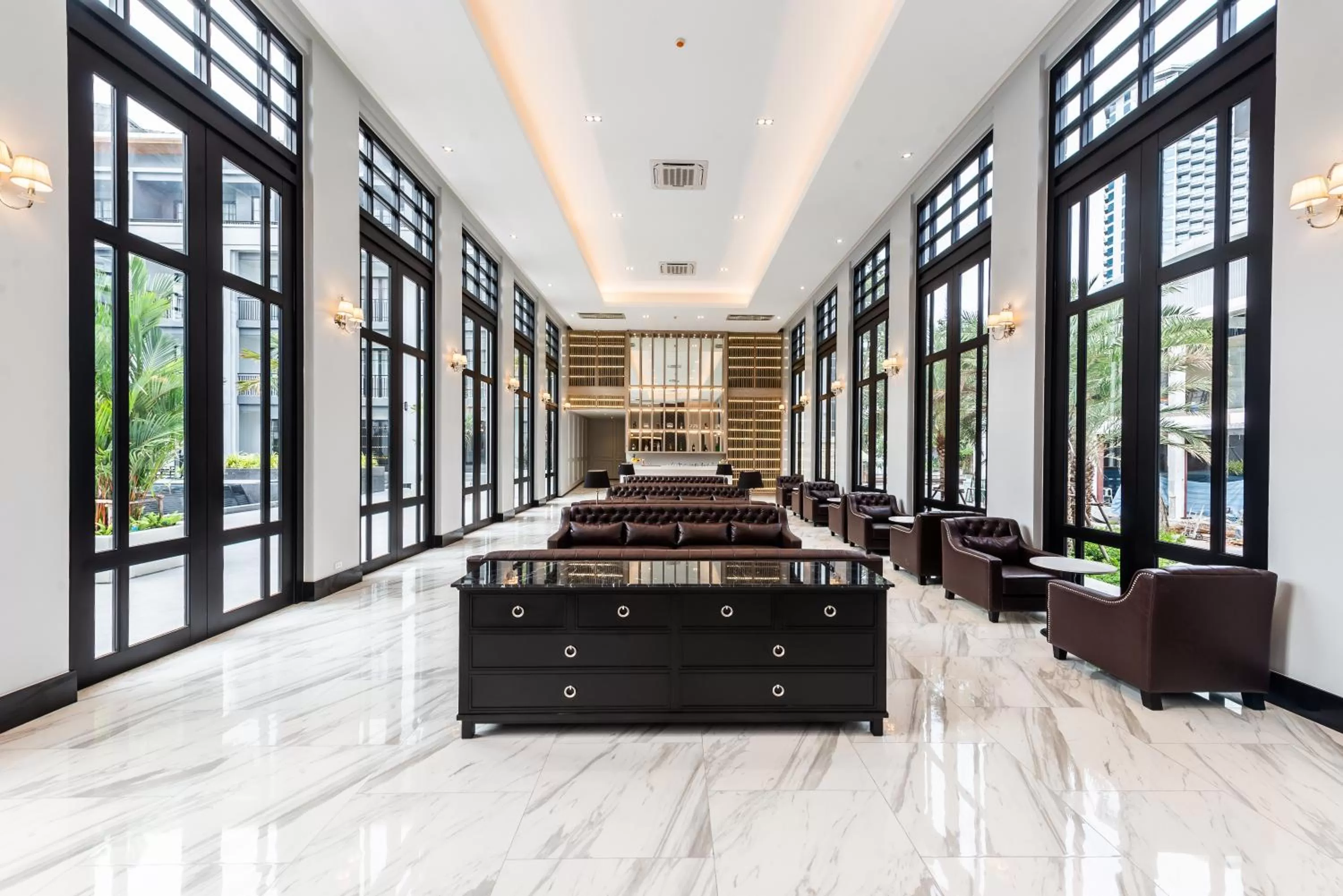 Lobby or reception in One Patio Hotel Pattaya - SHA Extra Plus