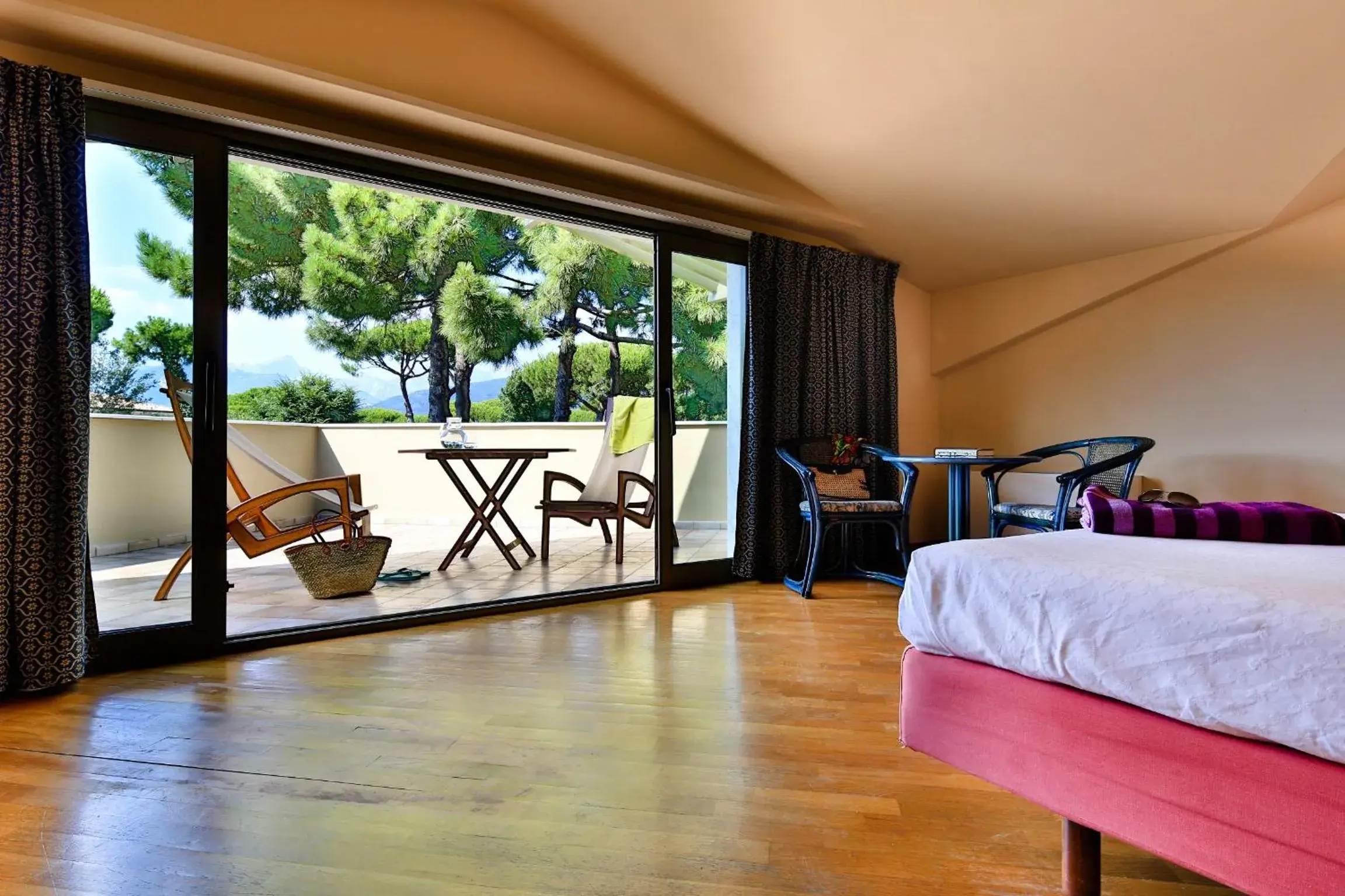 Balcony/Terrace in Hotel Villa Undulna - Terme della Versilia