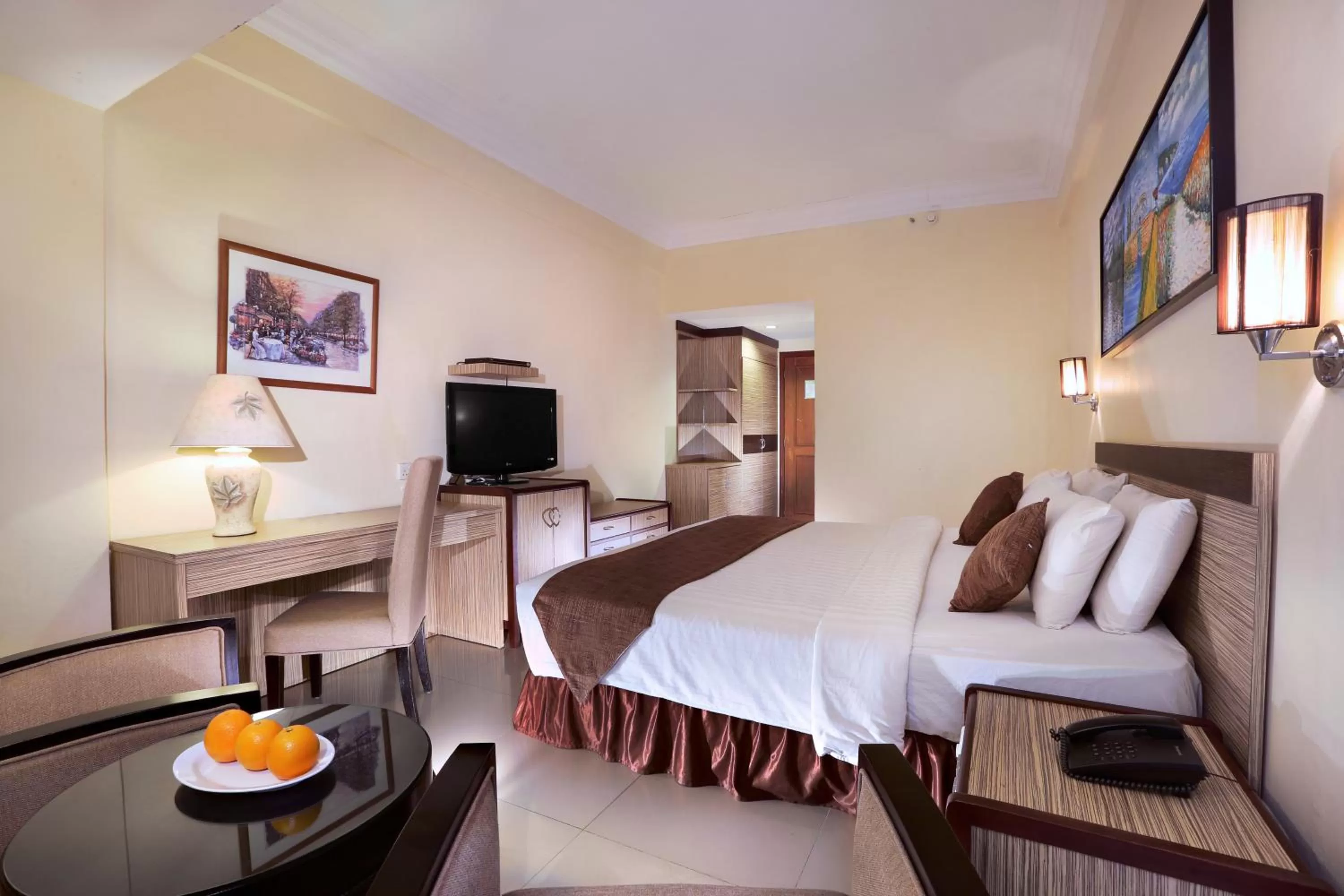 Photo of the whole room, Bed in Aston Karimun City Hotel