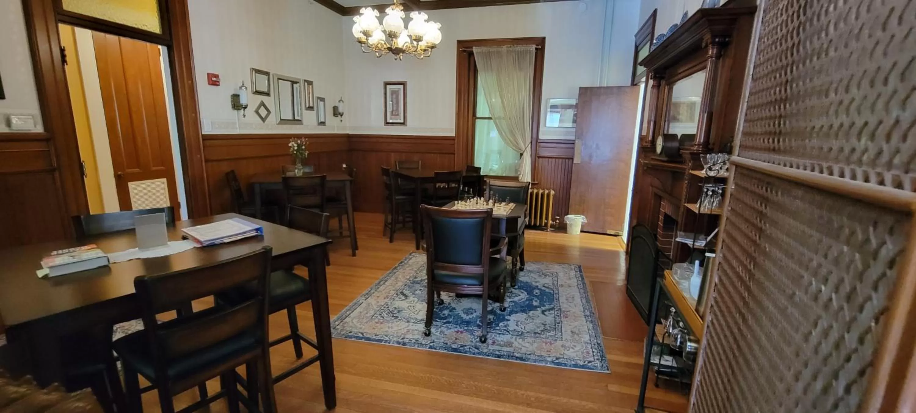 Seating area in Inn at the Agora