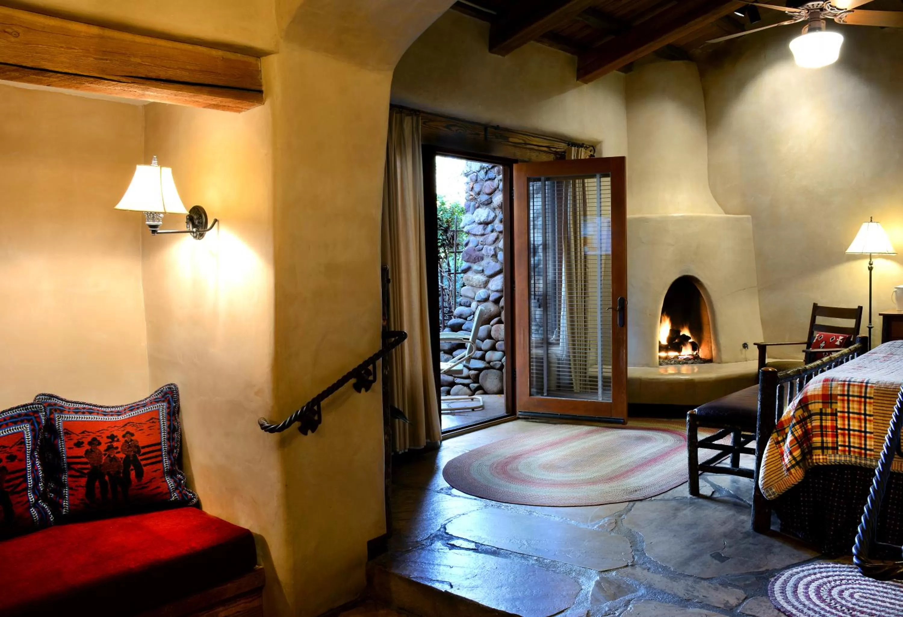 Garden in El Portal Sedona Hotel