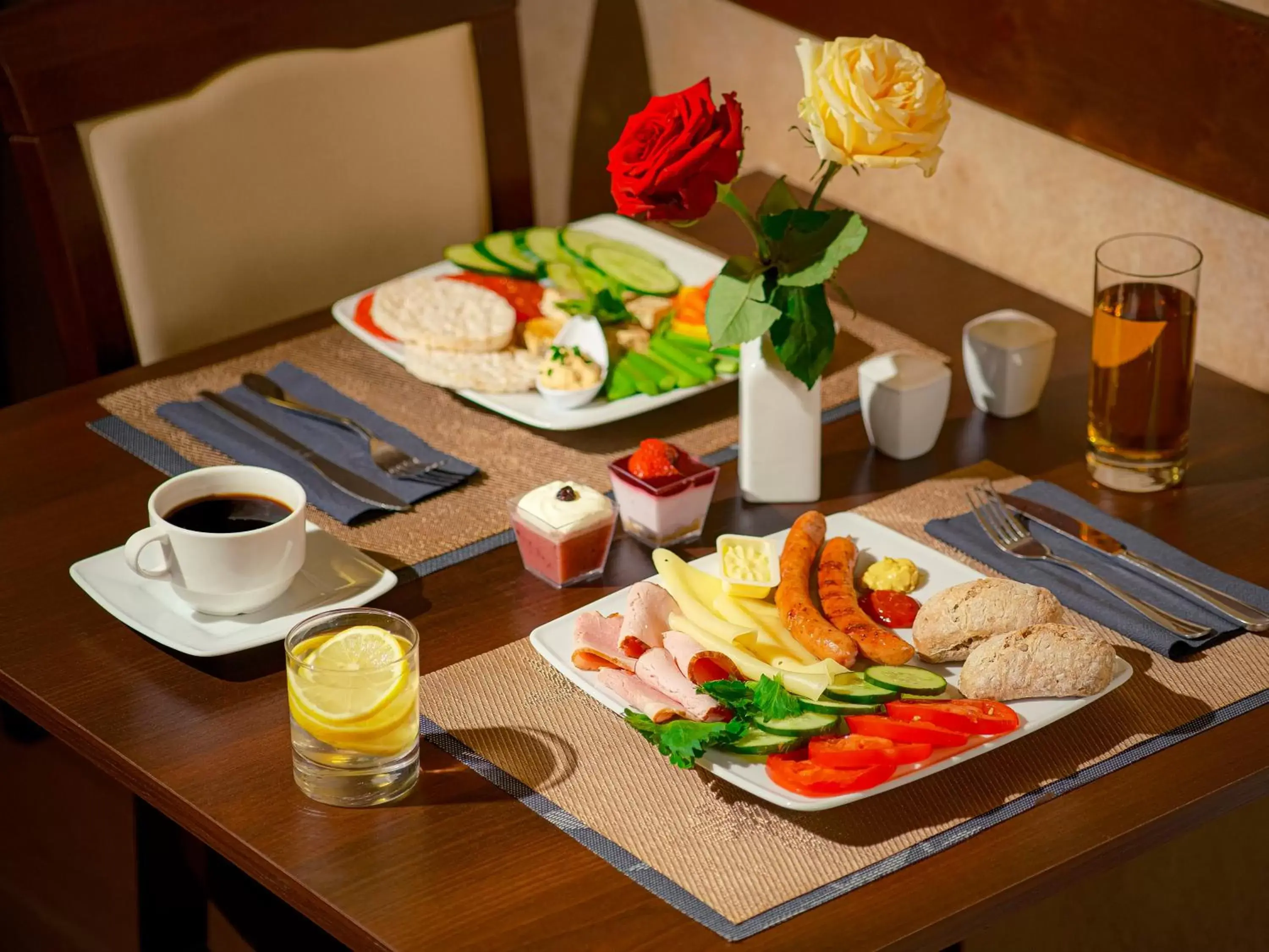 Breakfast in Hotel Santi