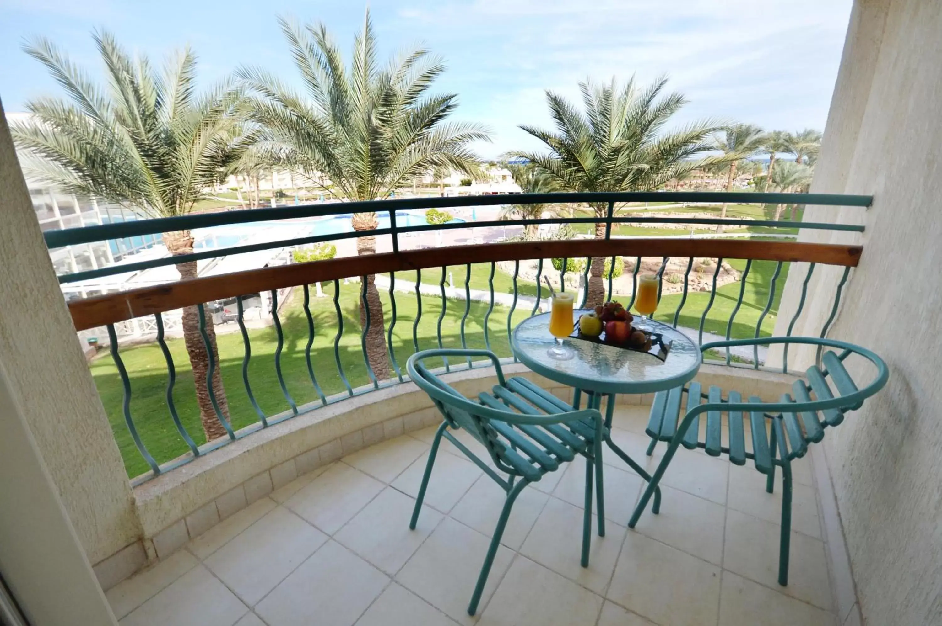 Balcony/Terrace in Aurora Oriental Resort Sharm El Sheikh